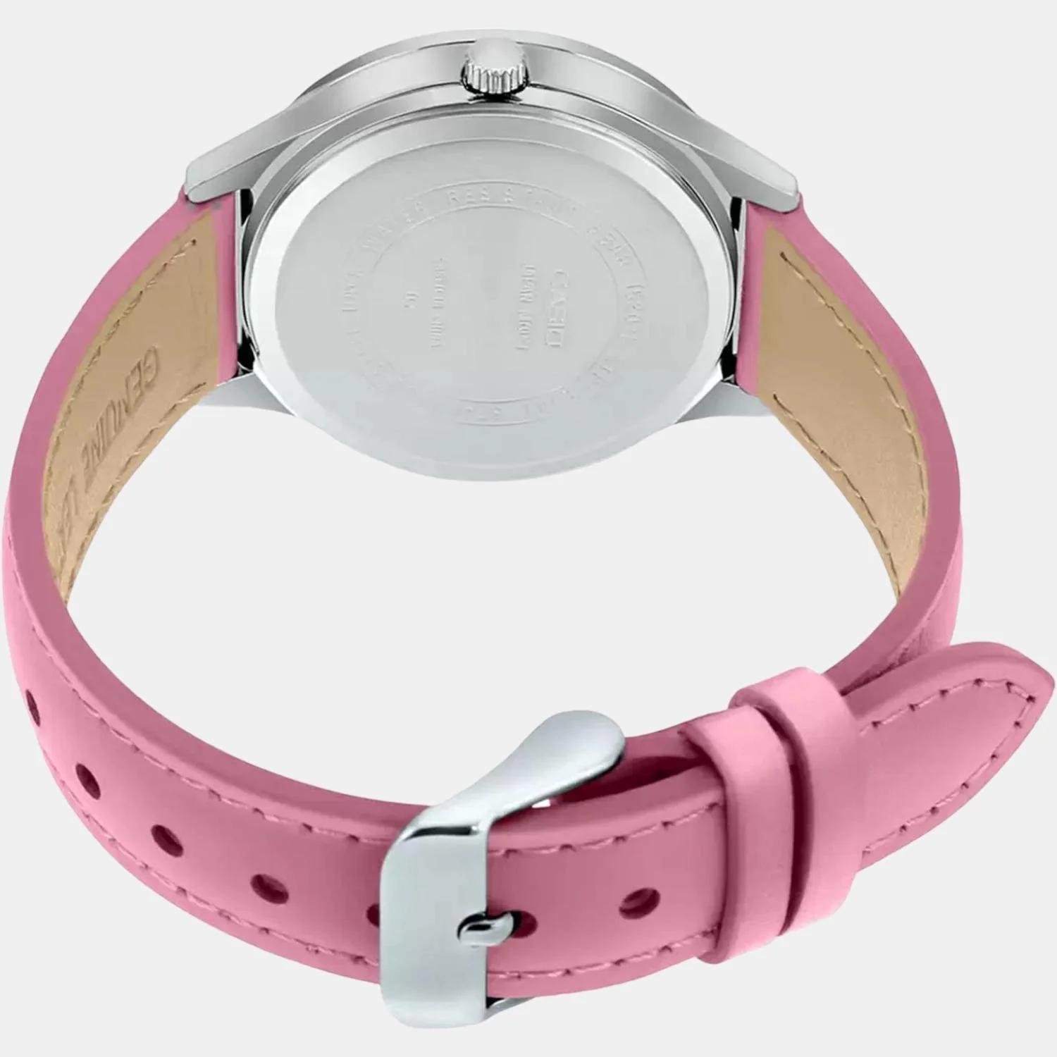 Enticer Women Quartz Silver Dial Analog Leather Watch A1592 - Image 5