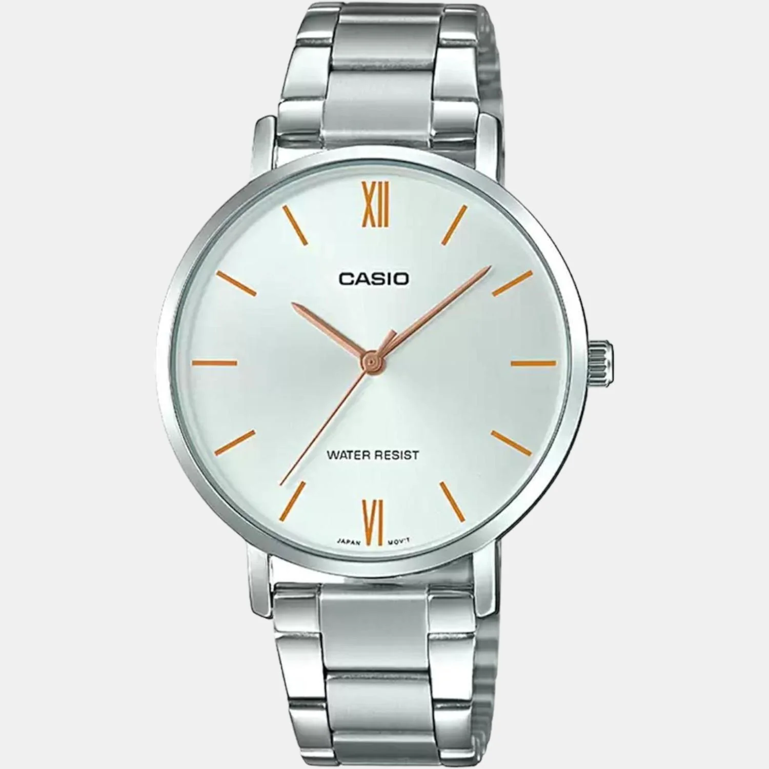 Enticer Women Quartz Silver Dial Analog Stainless Steel Watch A1625 - Image 2