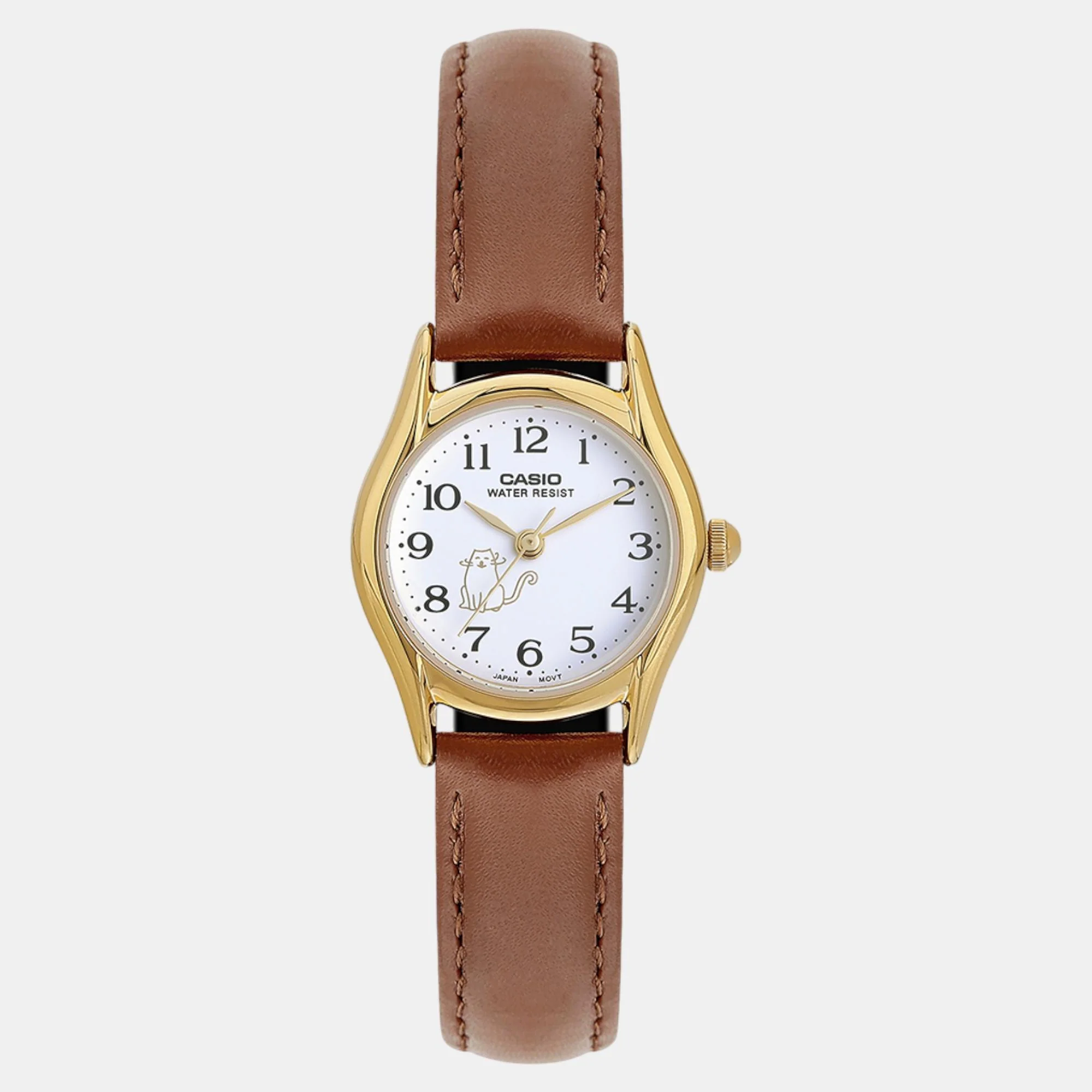 Enticer Women Quartz White Dial Analog Leather Watch A2268