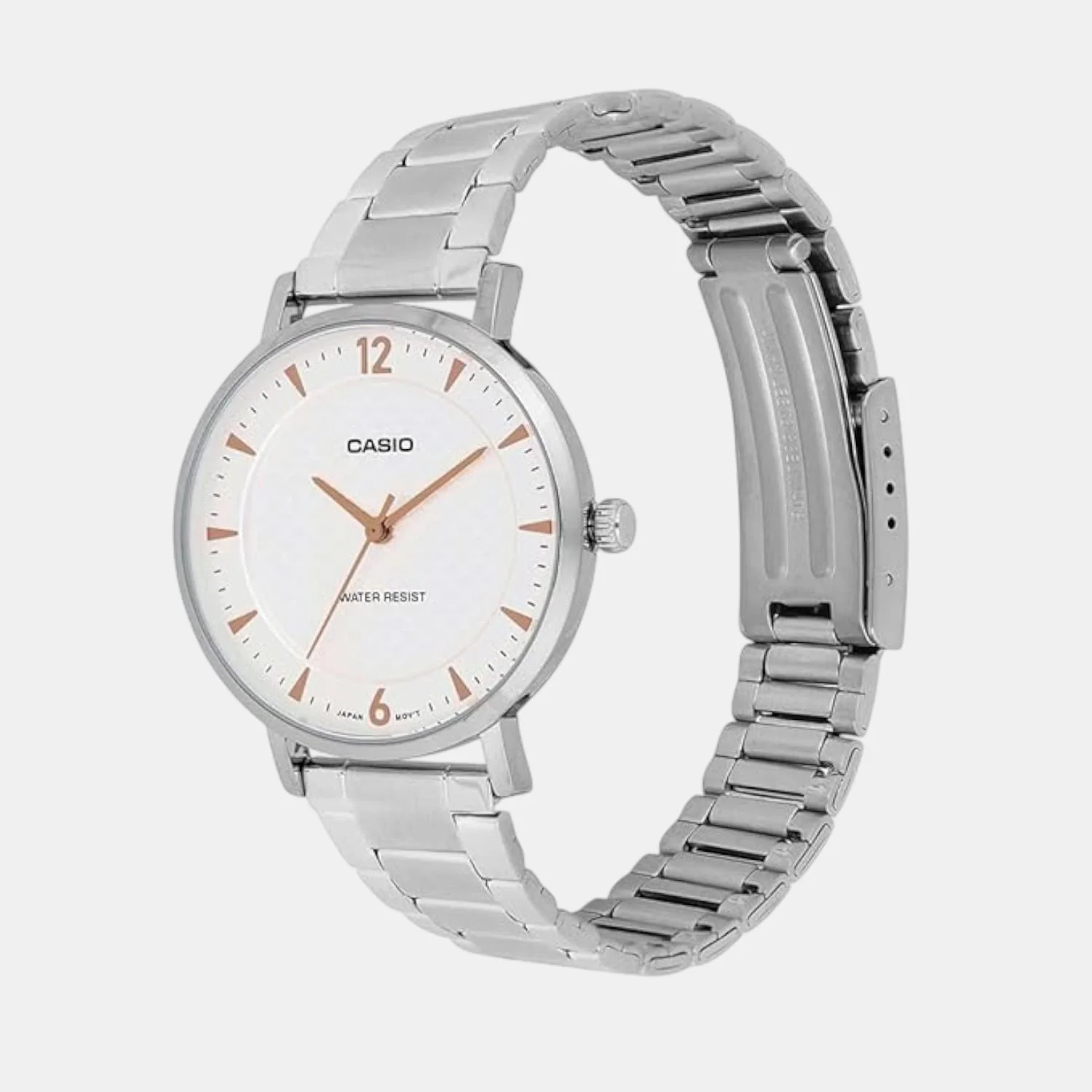 Enticer Women Quartz White Dial Analog Stainless Steel Watch A2431 - Image 4