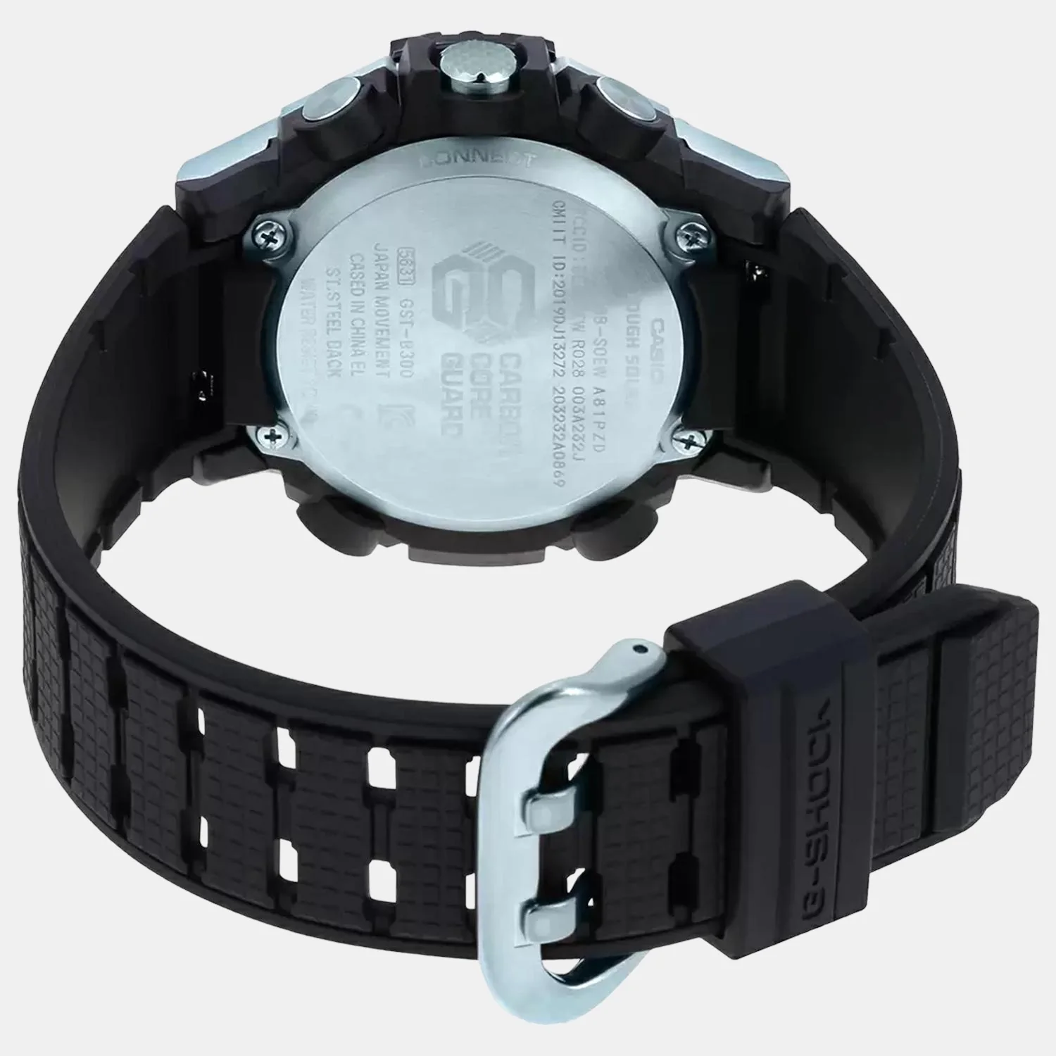 G-Shock Men Quartz Black Dial Analog-Digital Resin Watch G1076 - Image 5