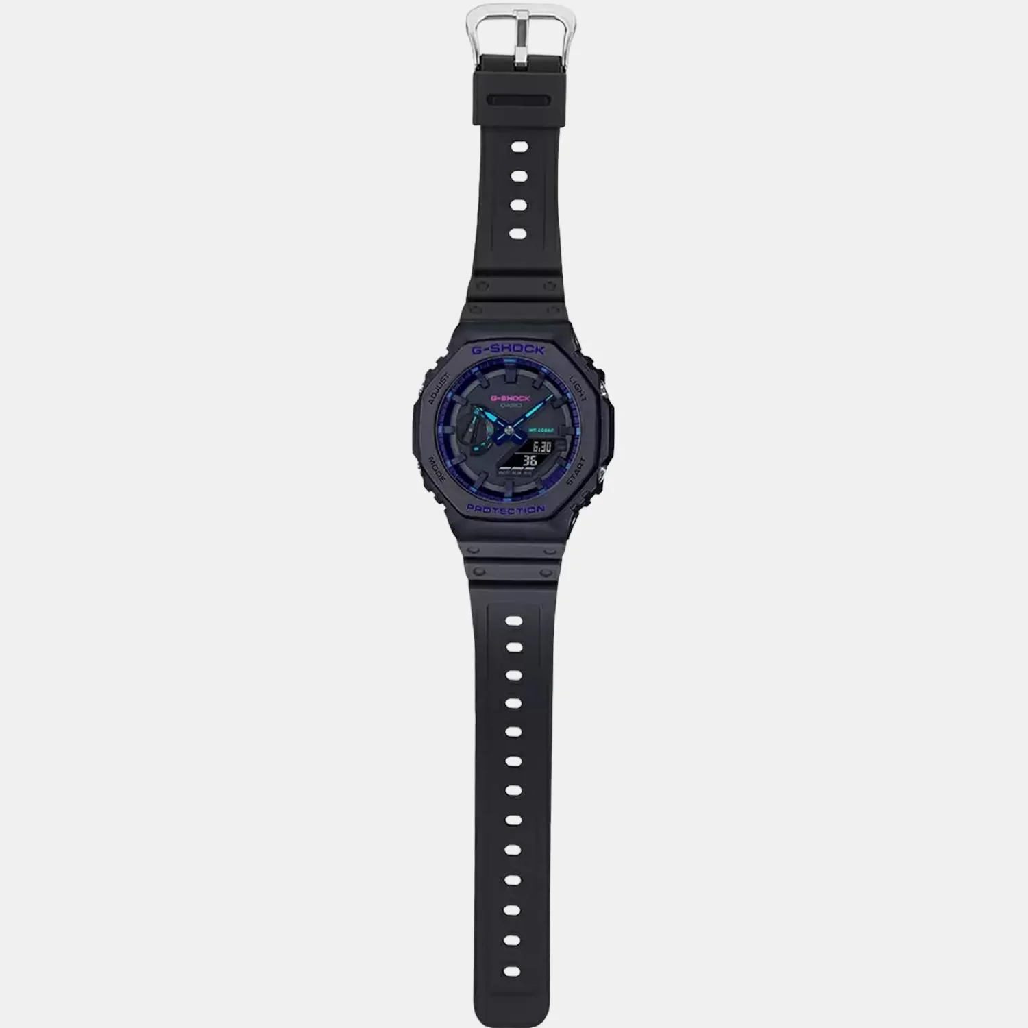 G-Shock Men Quartz Grey Dial Analog-Digital Resin Watch G1182 - Image 5