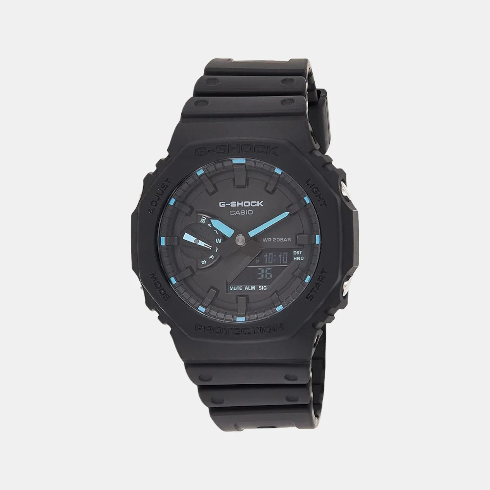 G-Shock Men Quartz Black Dial Analog-Digital Resin Watch G1229