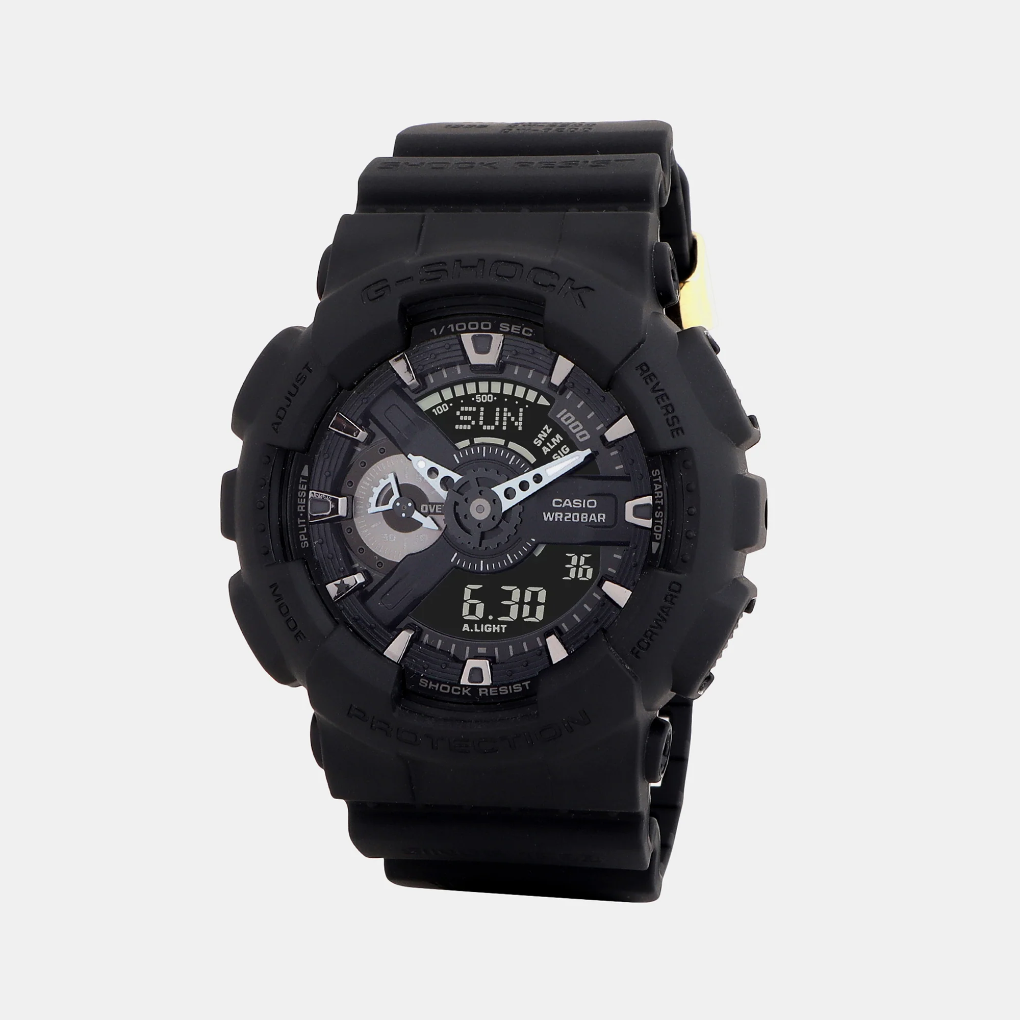 G-Shock Men Quartz Black Dial Analog-Digital Resin Watch G1411