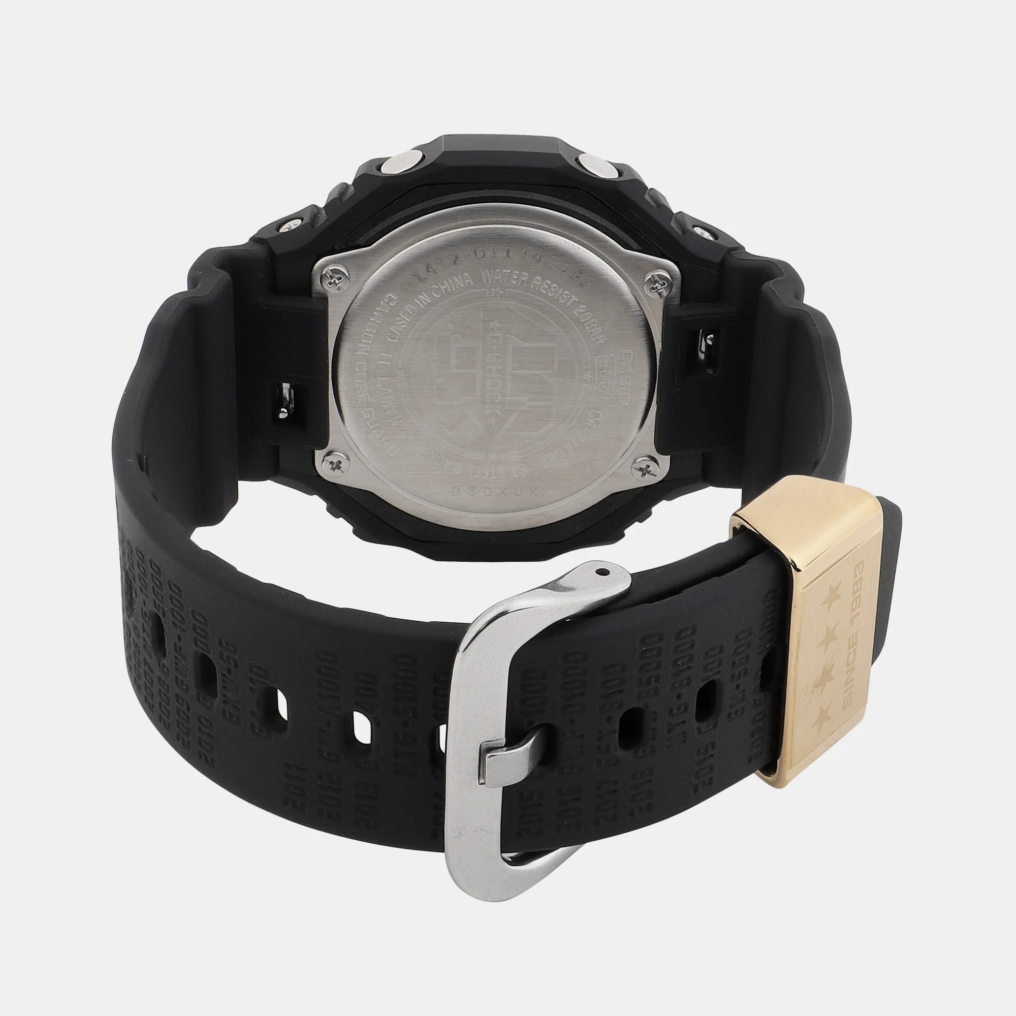 G-Shock Men Quartz Black Dial Analog-Digital Resin Watch G1412 - Image 6
