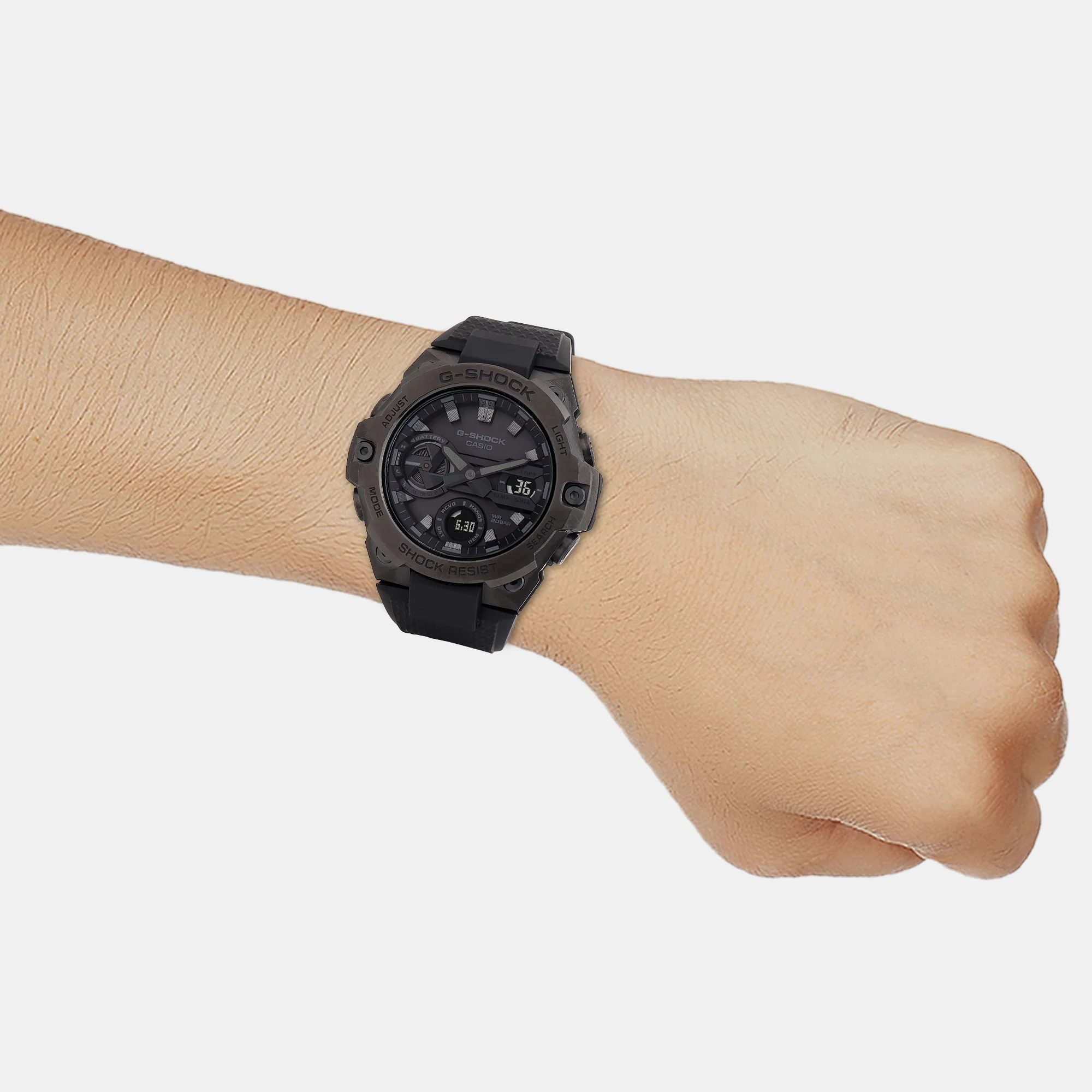 G-Shock Men Quartz Black Dial Analog-Digital Resin Watch G1417 - Image 8