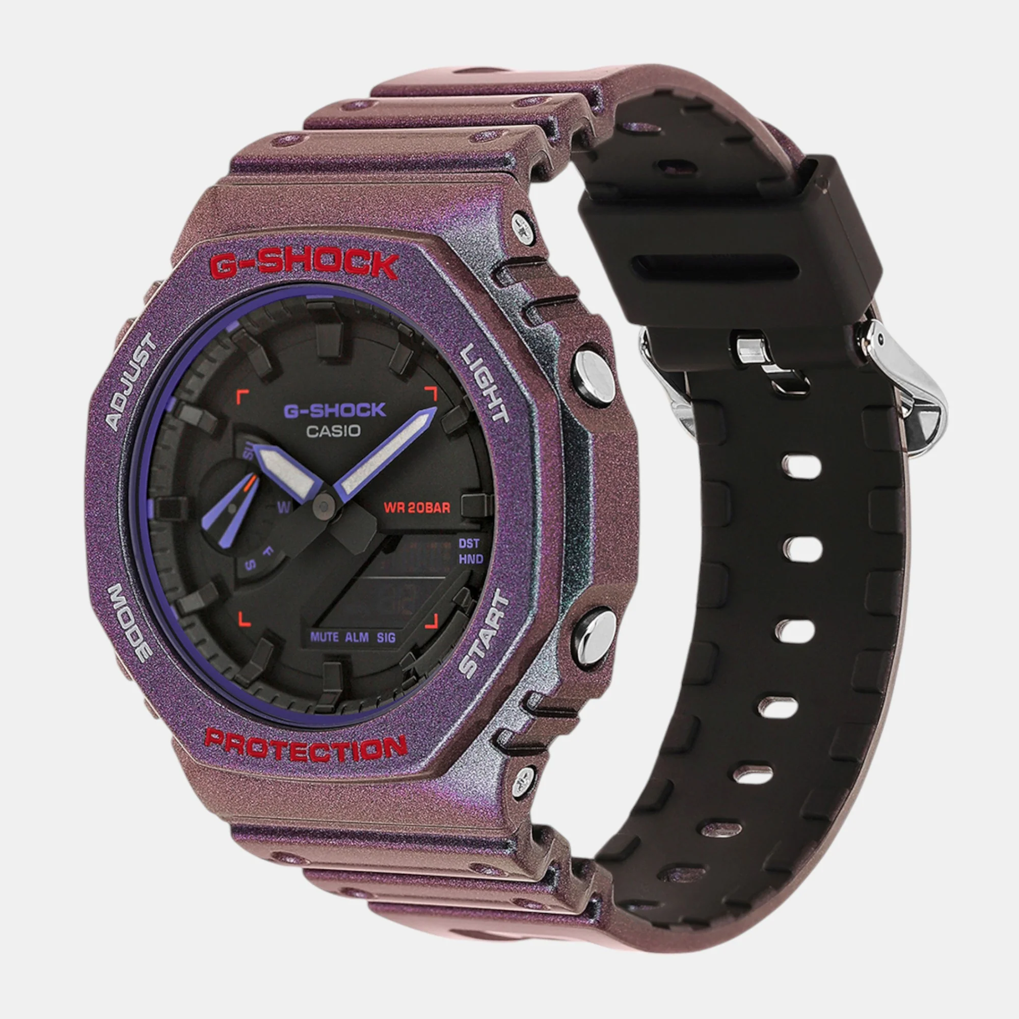 G-Shock Men Quartz Black Dial Analog-Digital Resin Watch G1496 - Image 3