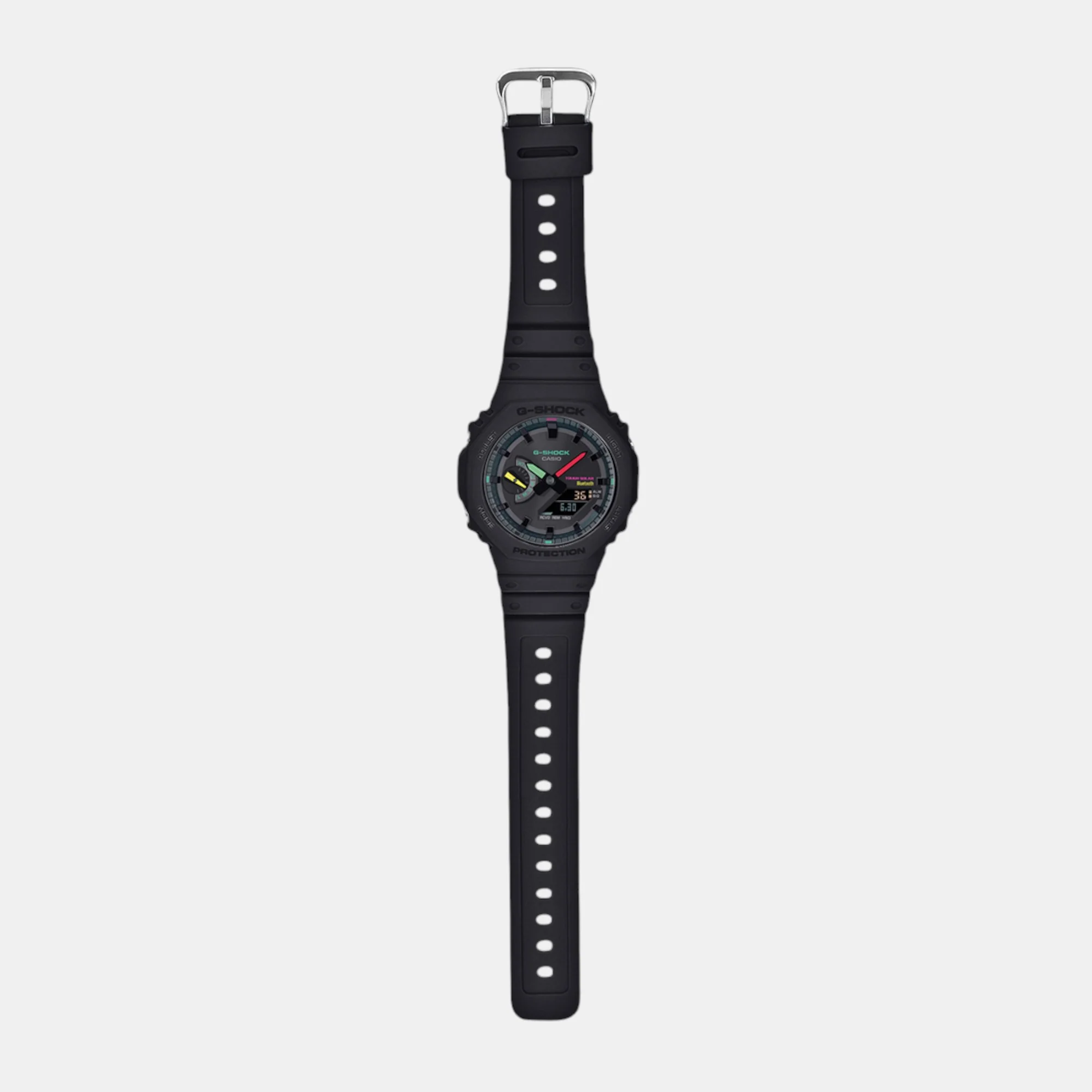 G-Shock Men Quartz Black Dial Analog-Digital Resin Watch G1554 - Image 7