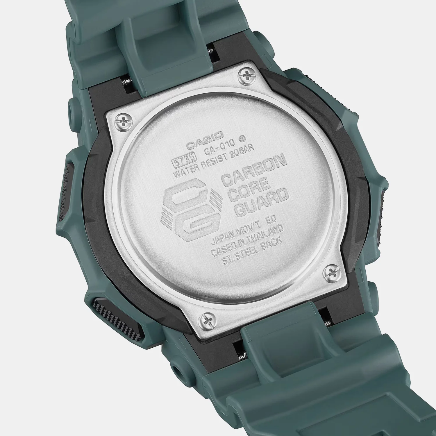G-Shock Men Quartz Black Dial Analog-Digital Resin Watch G1602 - Image 6
