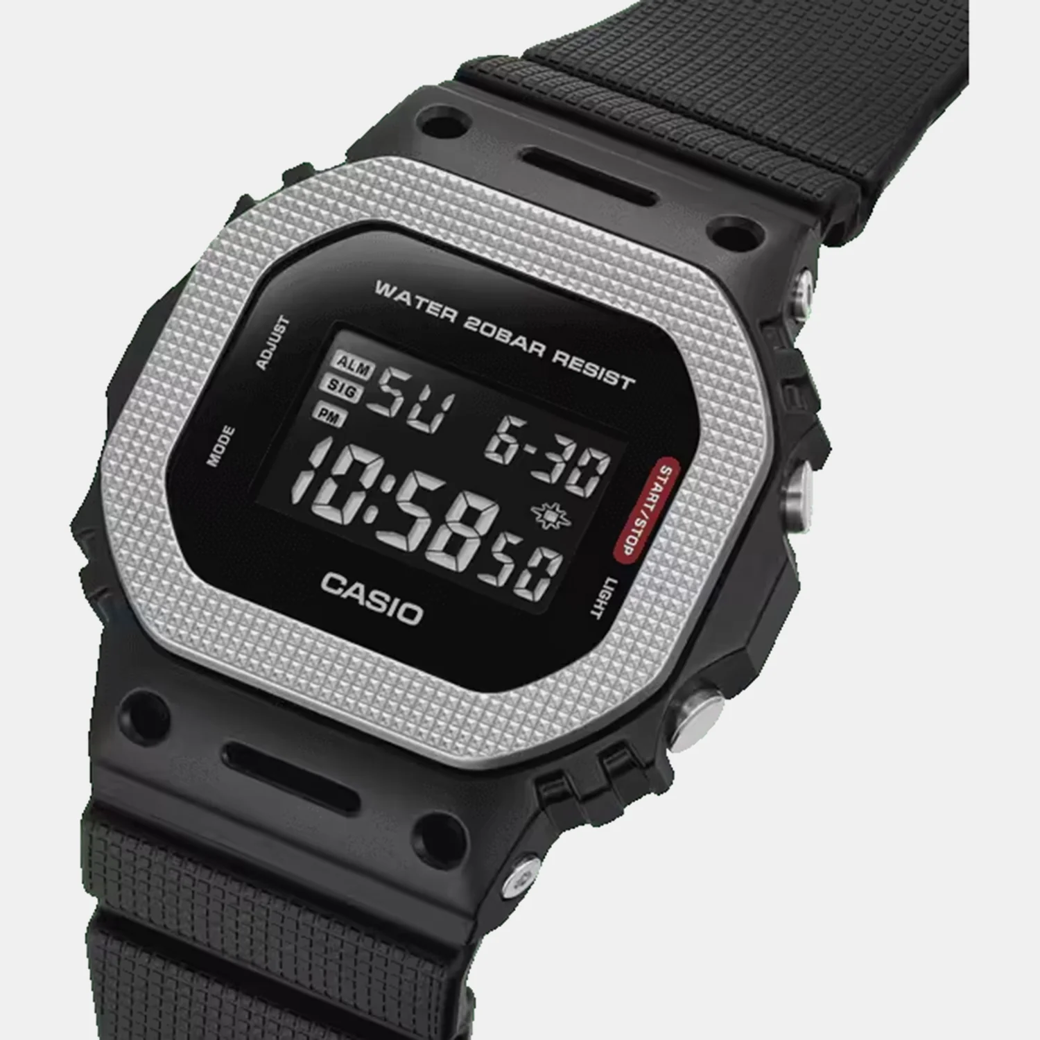 G-shock Men Quartz Black Dial Analog-Digital Resin Watch G1764 - Image 3