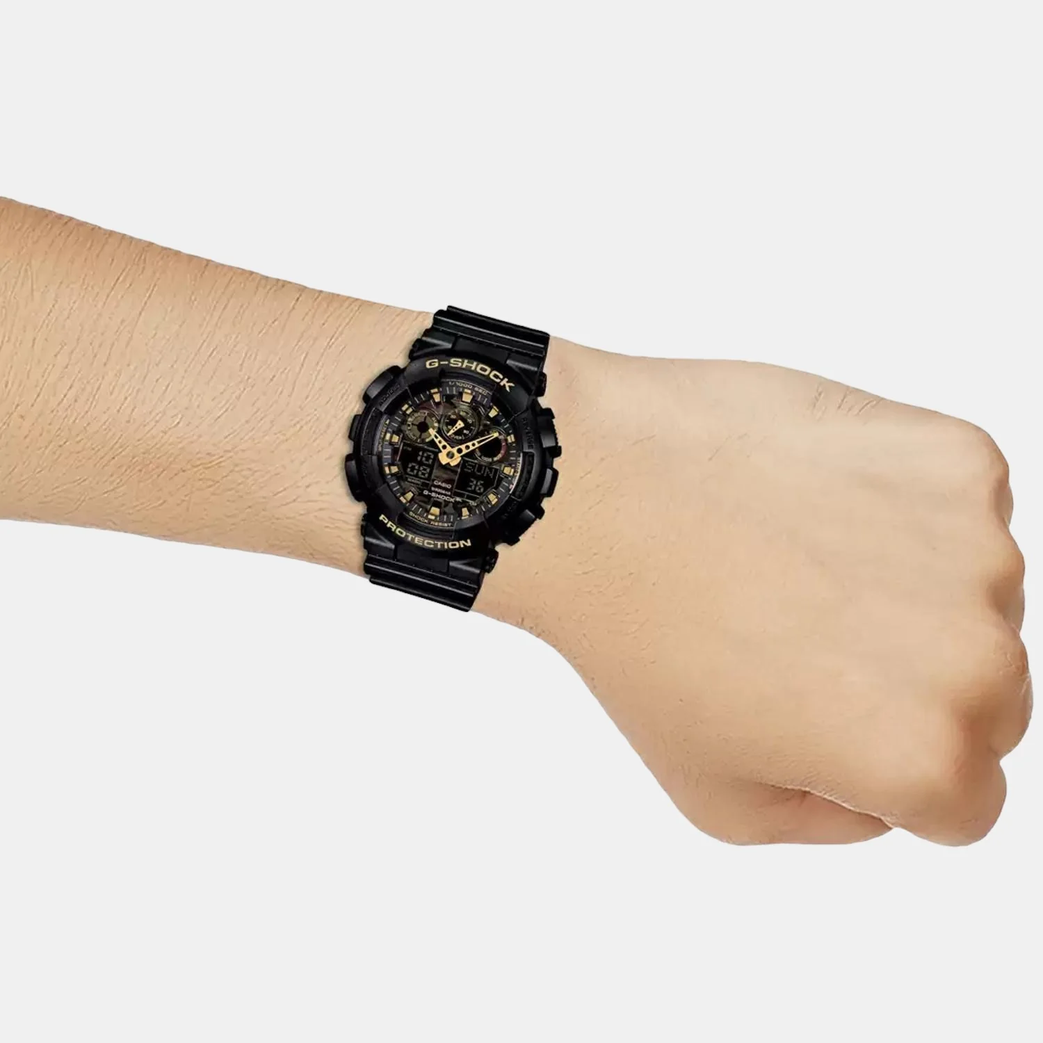 G-Shock Men Quartz Black Dial Analog-Digital Resin Watch G519 - Image 7