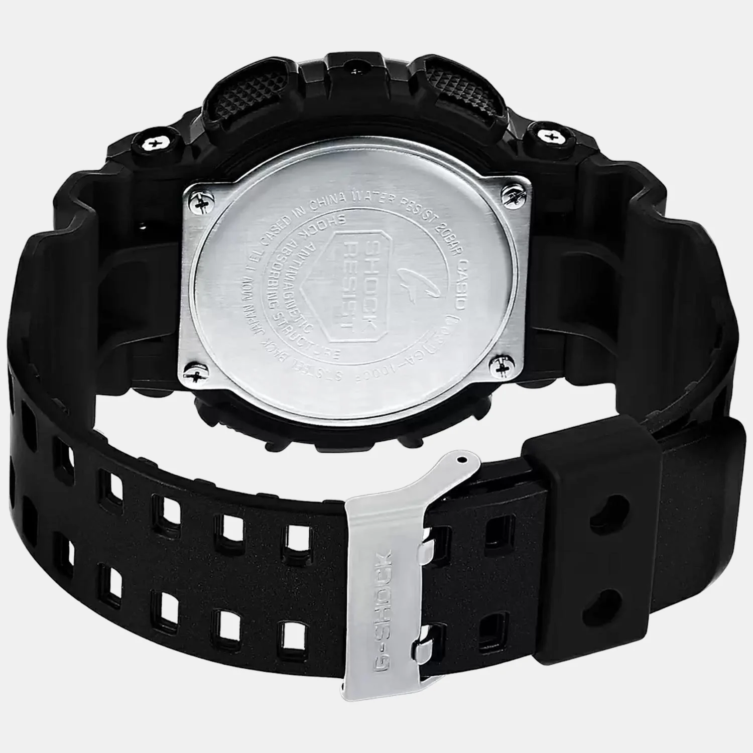 G-Shock Men Quartz Black Dial Analog-Digital Resin Watch G520 - Image 2