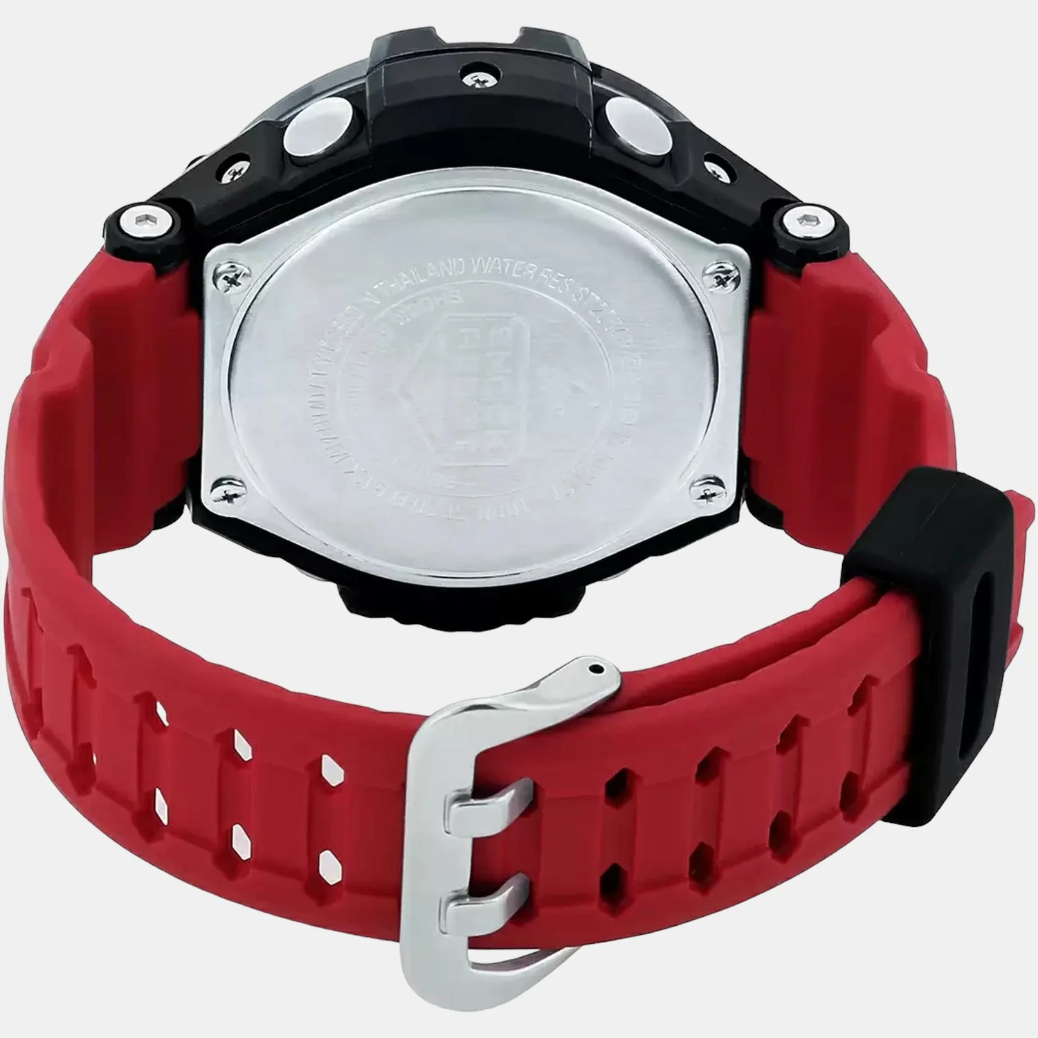 G-Shock Men Quartz Black Dial Analog-Digital Resin Watch G542 - Image 2