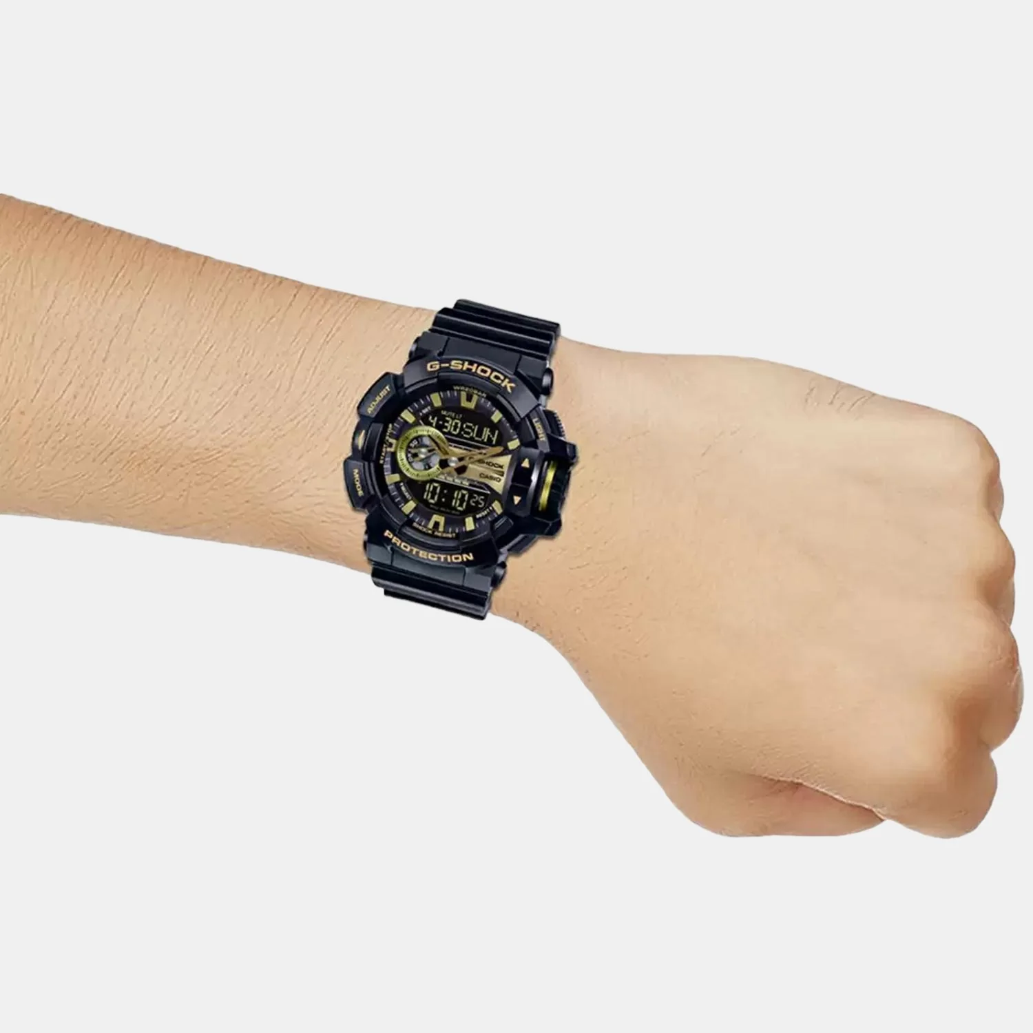 G-Shock Men Quartz Black Dial Analog-Digital Resin Watch G651 - Image 5