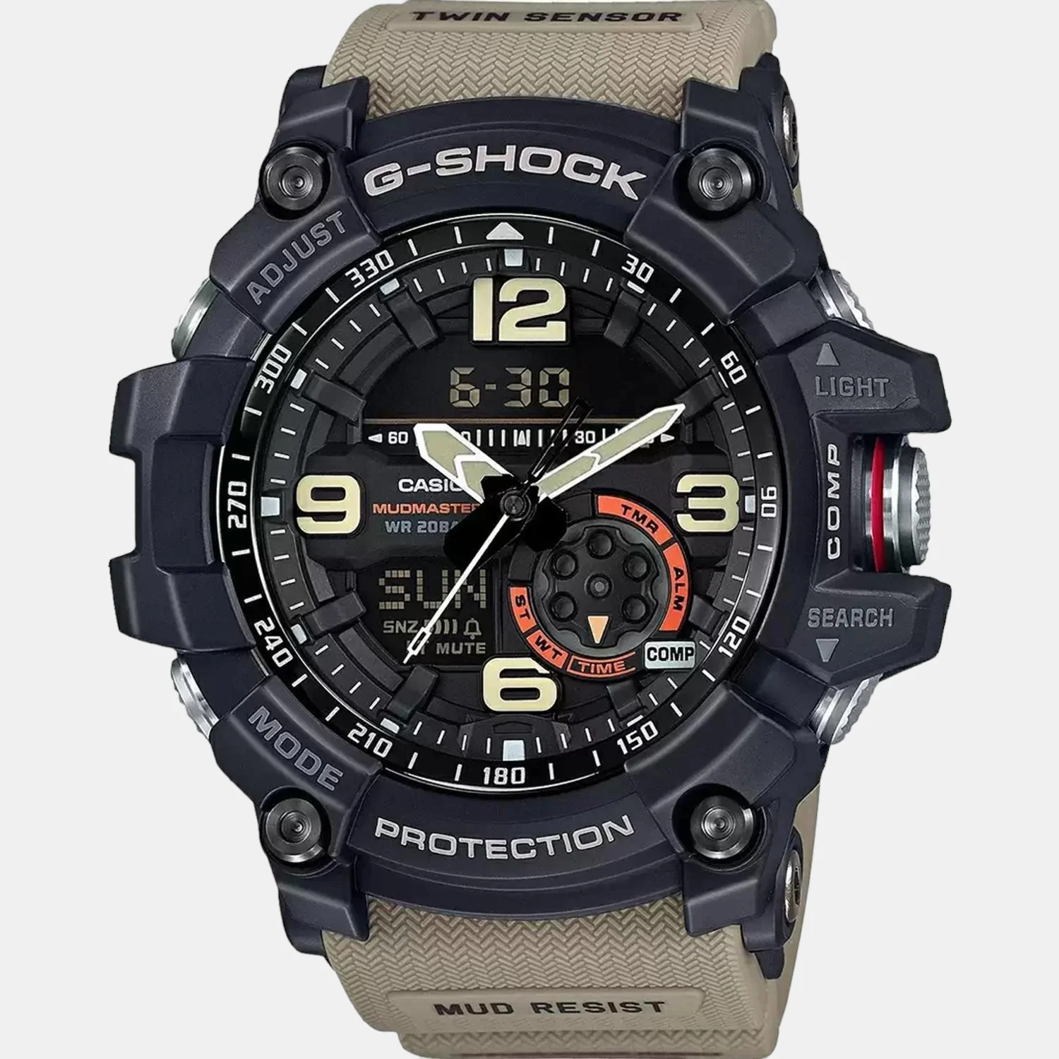 G-Shock Men Quartz Black Dial Analog-Digital Resin Watch G661 - Image 3