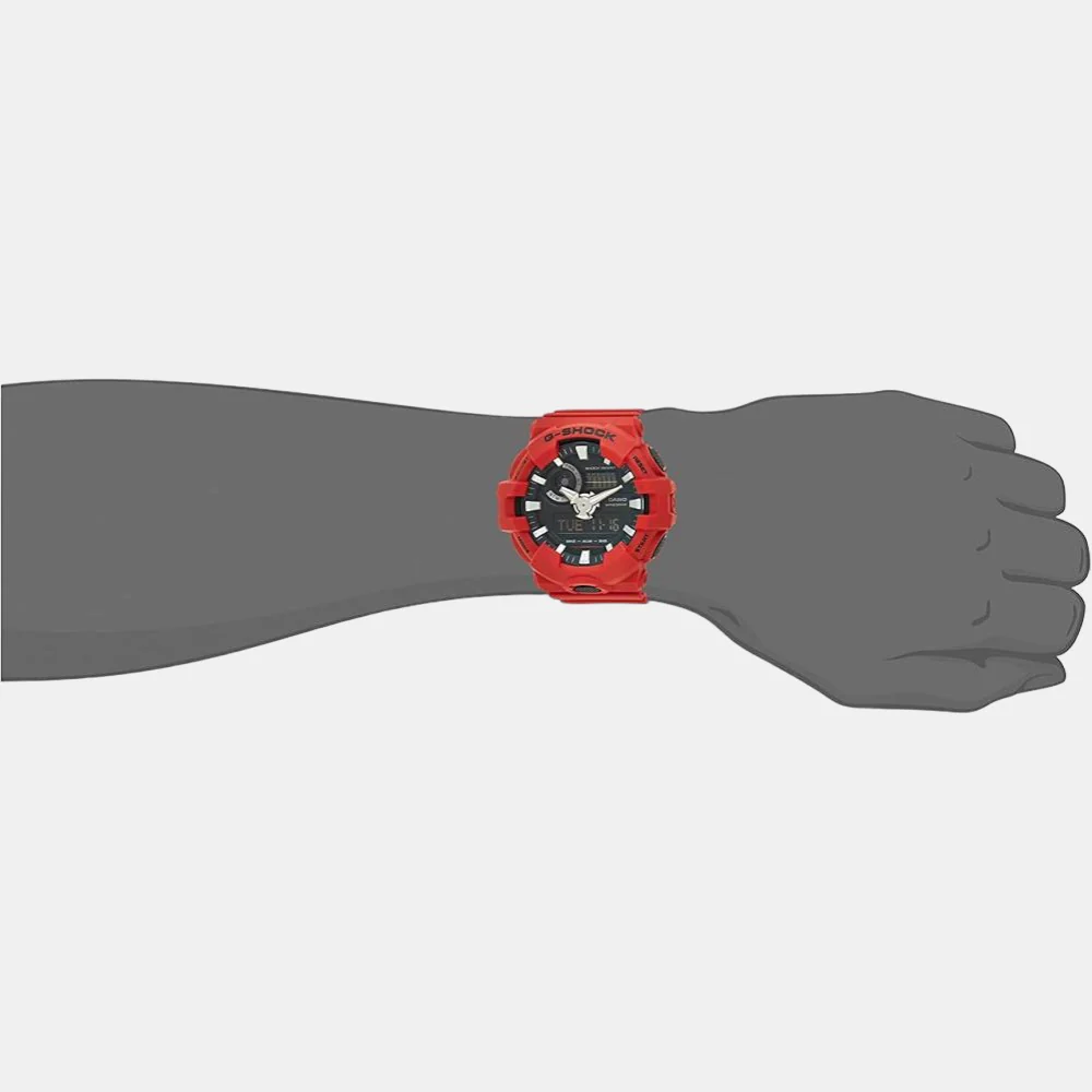G-Shock Men Quartz Black Dial Analog-Digital Resin Watch G716 - Image 4