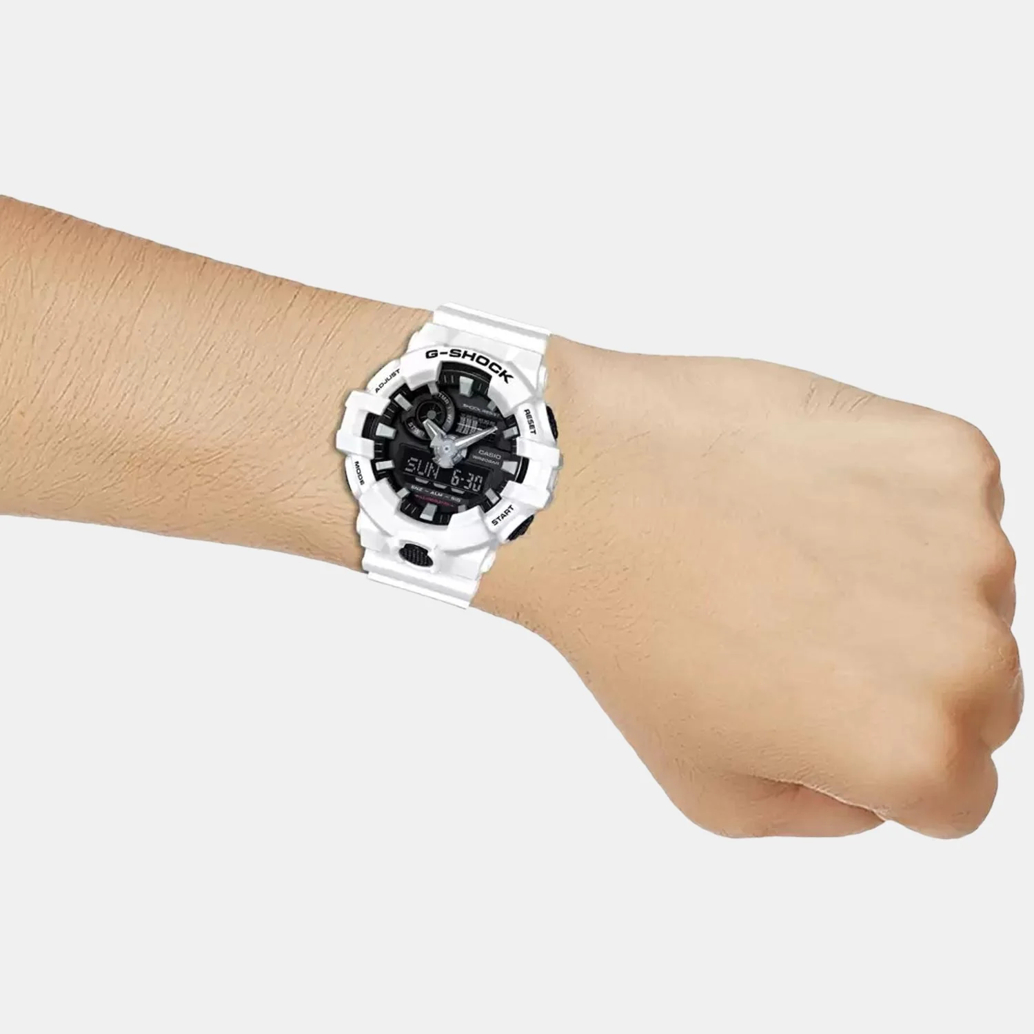 G-Shock Men Quartz Black Dial Analog-Digital Resin Watch G742 - Image 7