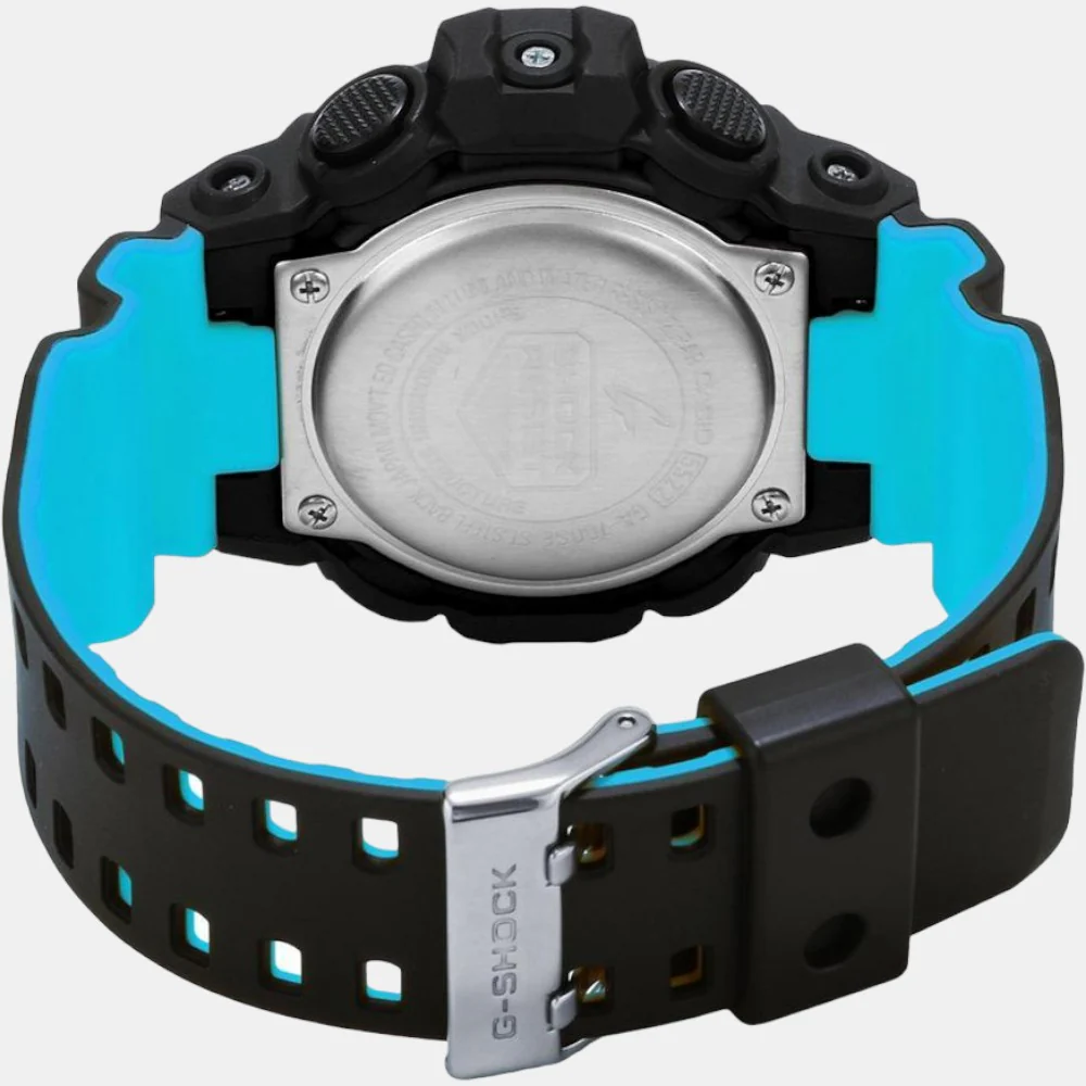 G-Shock Men Quartz Black Dial Analog-Digital Resin Watch G762 - Image 3