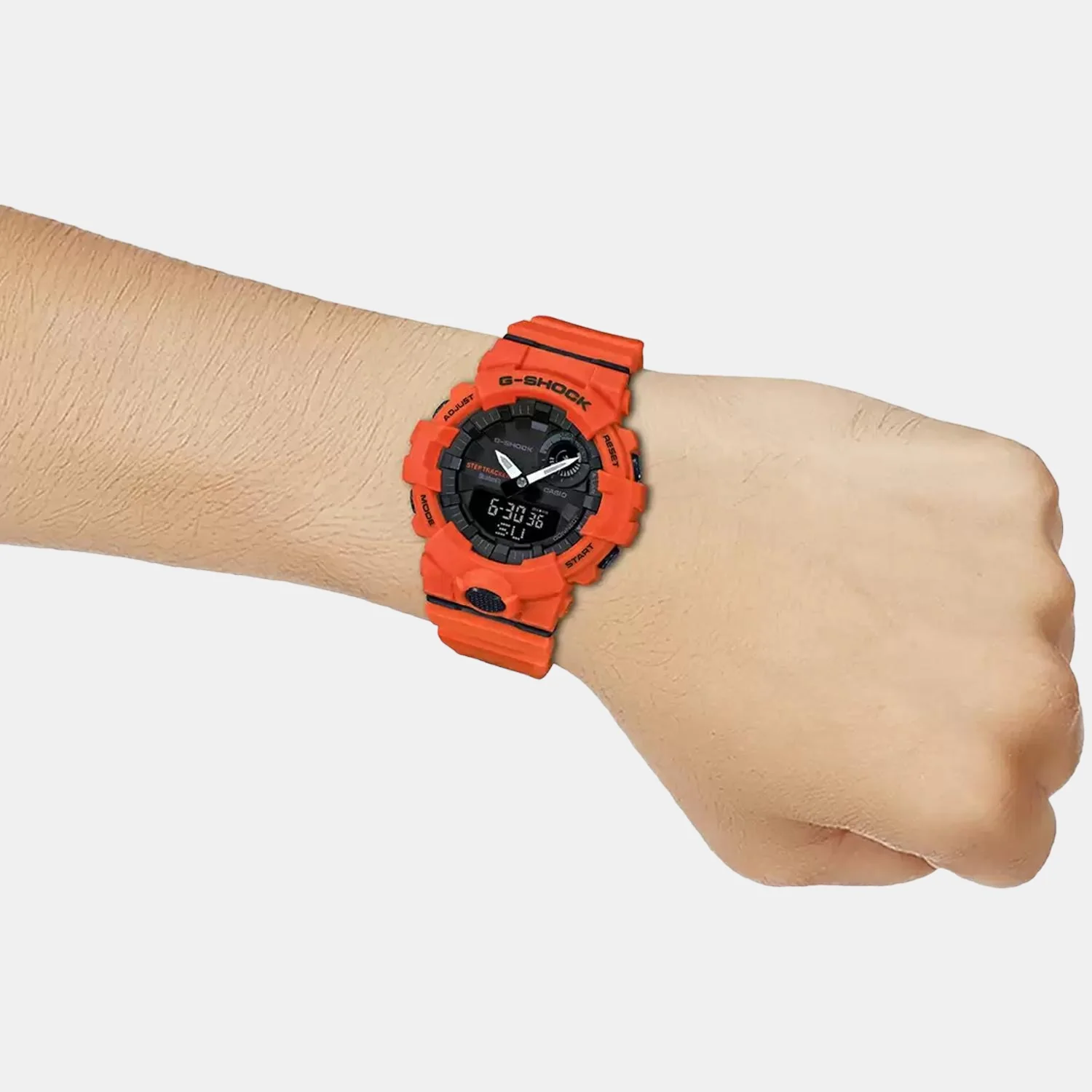 G-Shock Men Quartz Black Dial Analog-Digital Resin Watch G856 - Image 6
