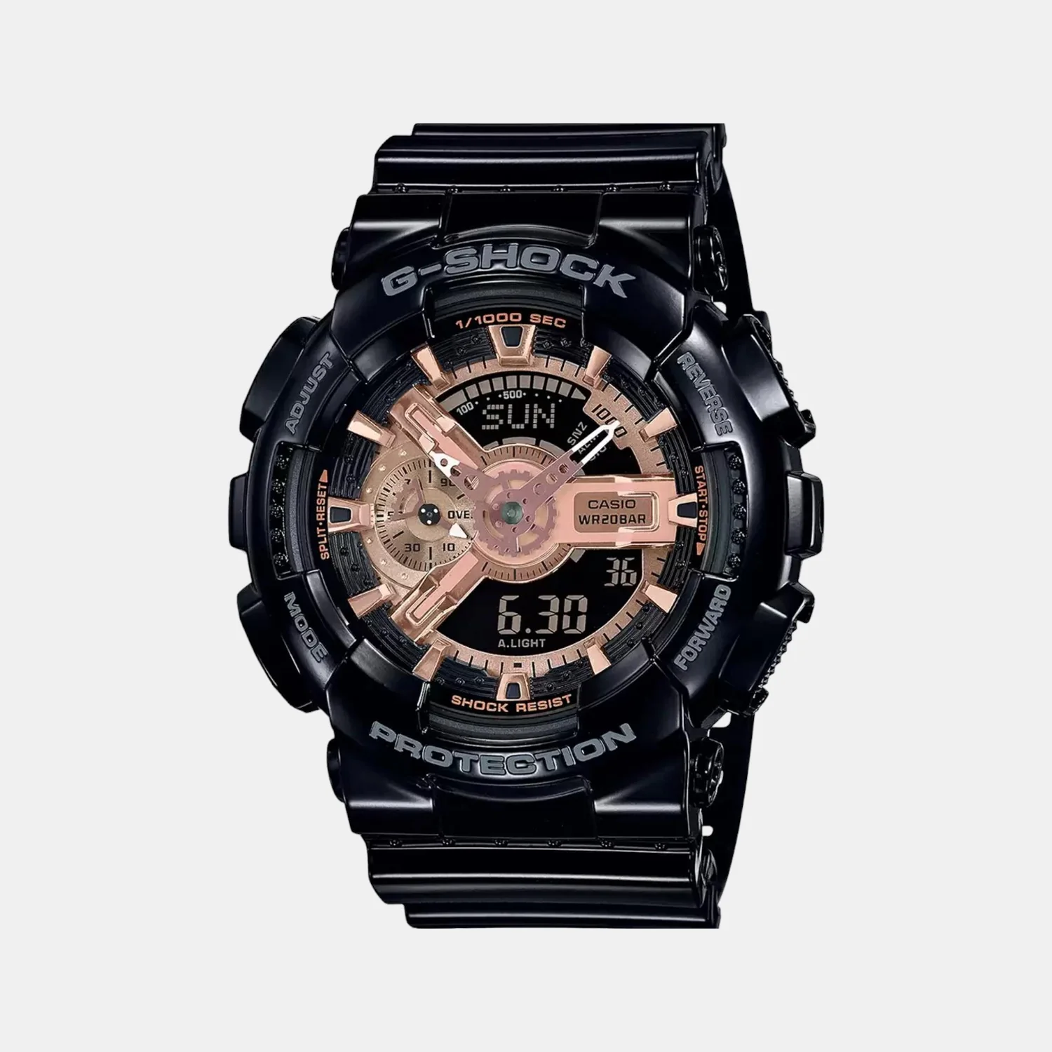 G-Shock Men Quartz Black Dial Analog-Digital Resin Watch G937
