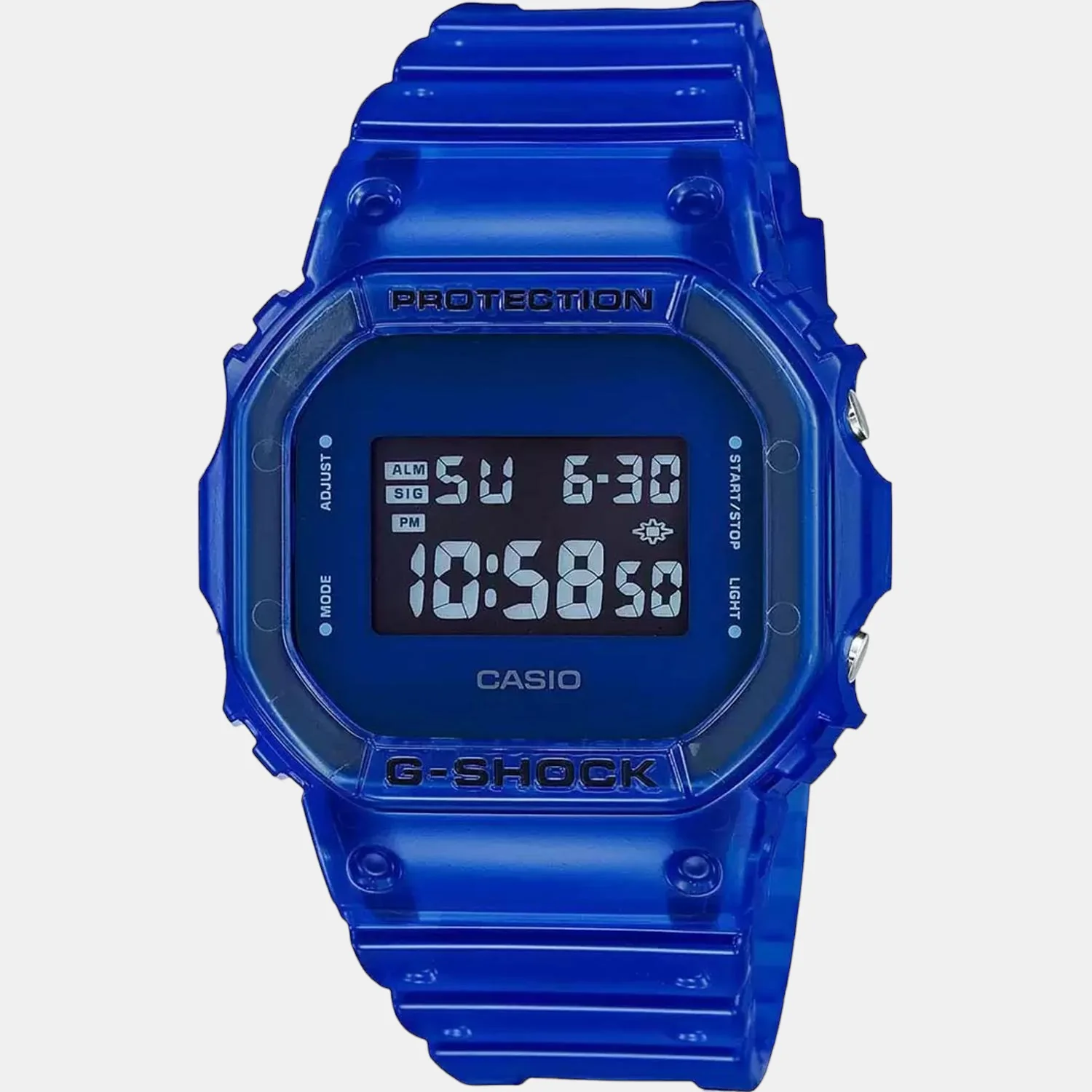 G-Shock Men Quartz Black Dial Digital Resin Watch G1003 - Image 2