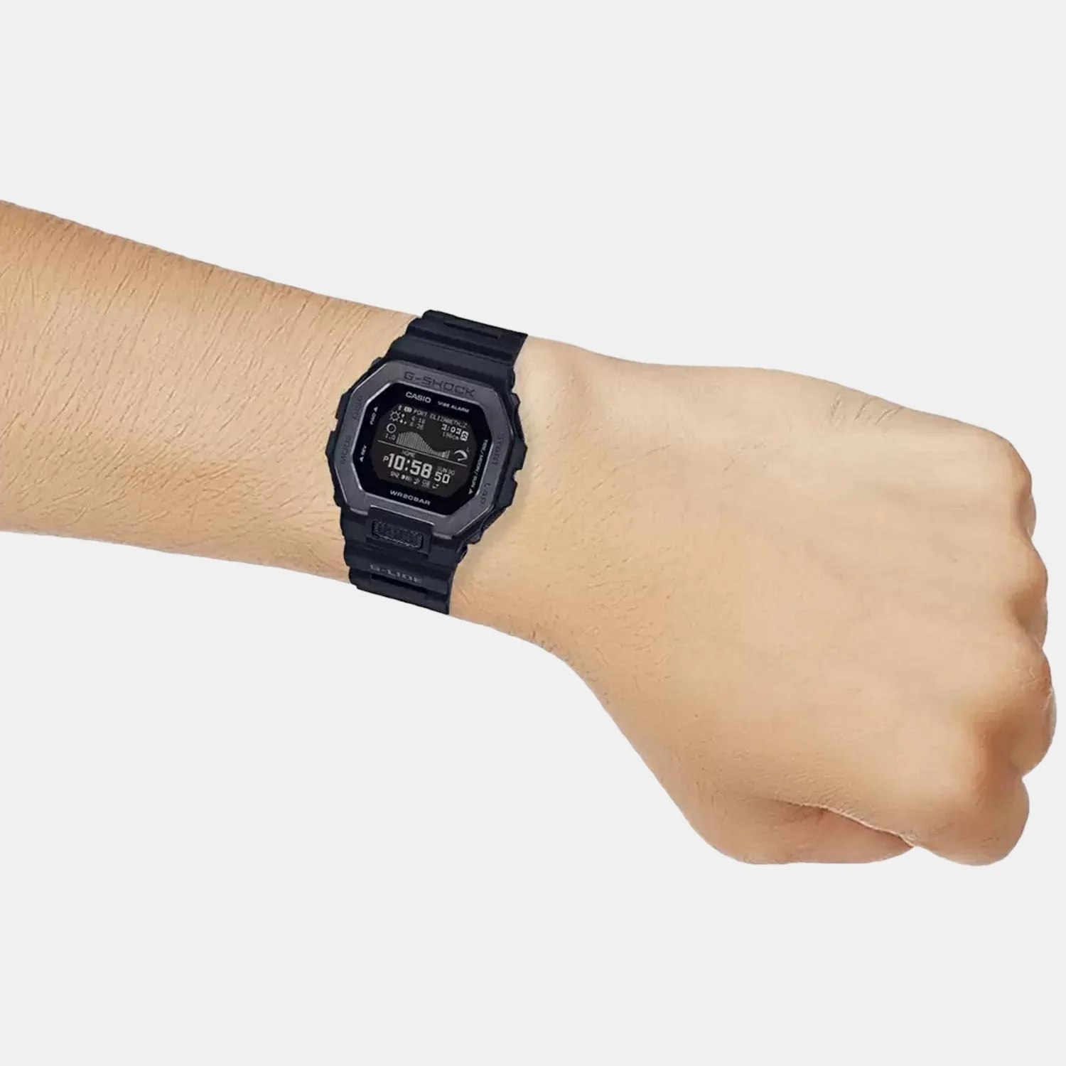 G-Shock Men Quartz Black Dial Digital Resin Watch G1125 - Image 7