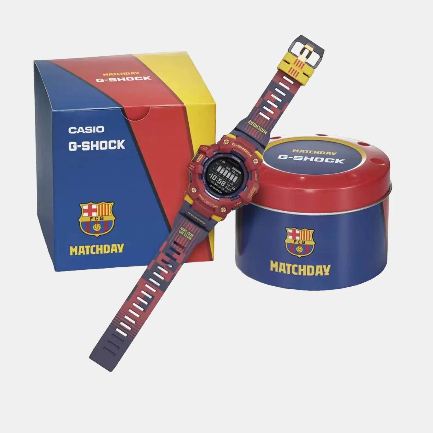 G-Shock Men Quartz Black Dial Digital Resin Watch G1206 - Image 6