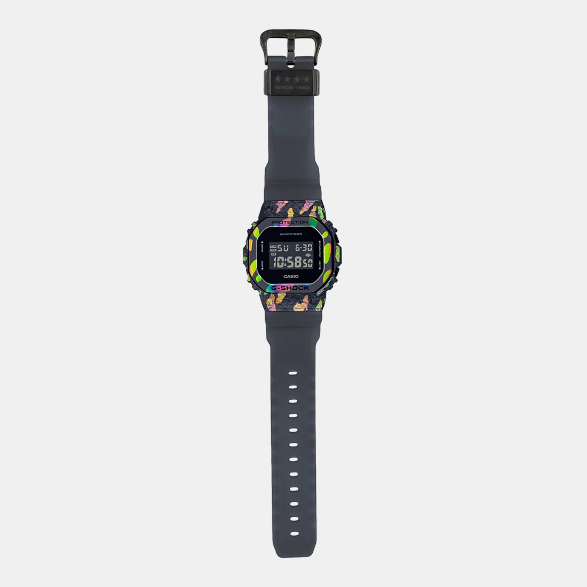 G-Shock Men Quartz Black Dial Digital Resin Watch G1348 - Image 6
