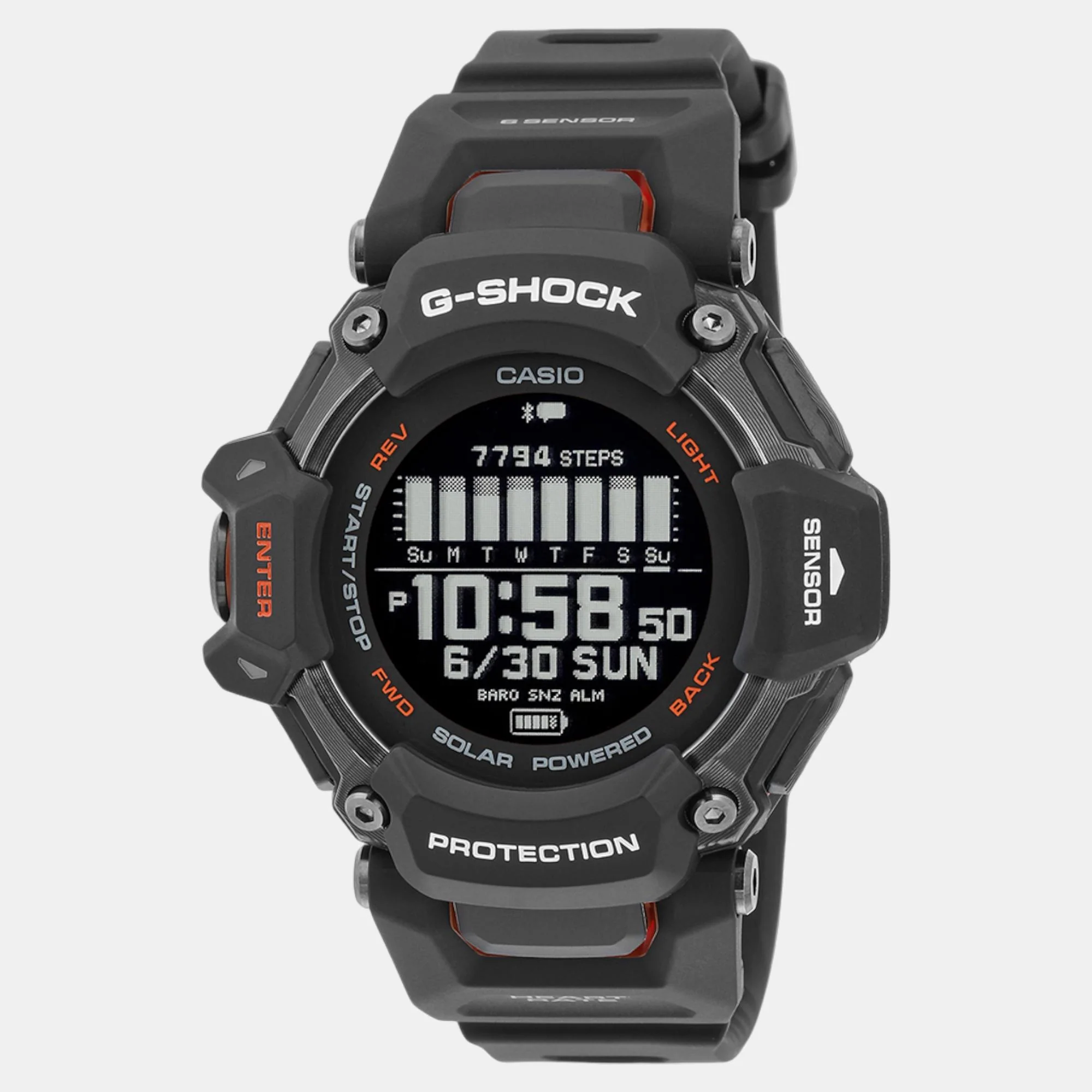 G-Shock Men Quartz Black Dial Digital Resin Watch G1381 - Image 2