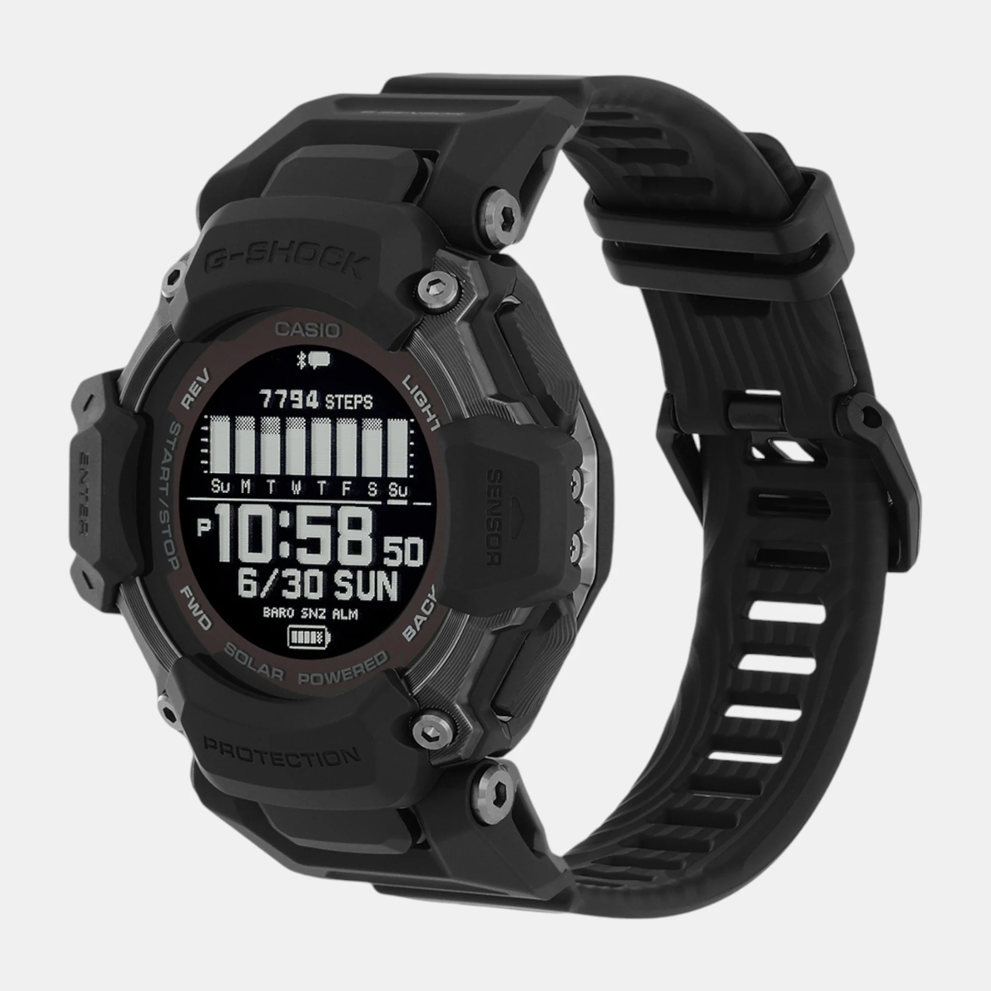 G-Shock Men Quartz Black Dial Digital Resin Watch G1382 - Image 3
