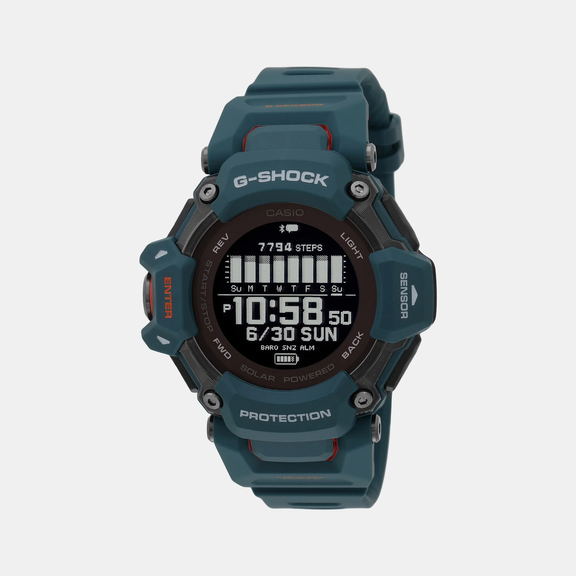 G-Shock Men Quartz Black Dial Digital Resin Watch G1383 - Image 2