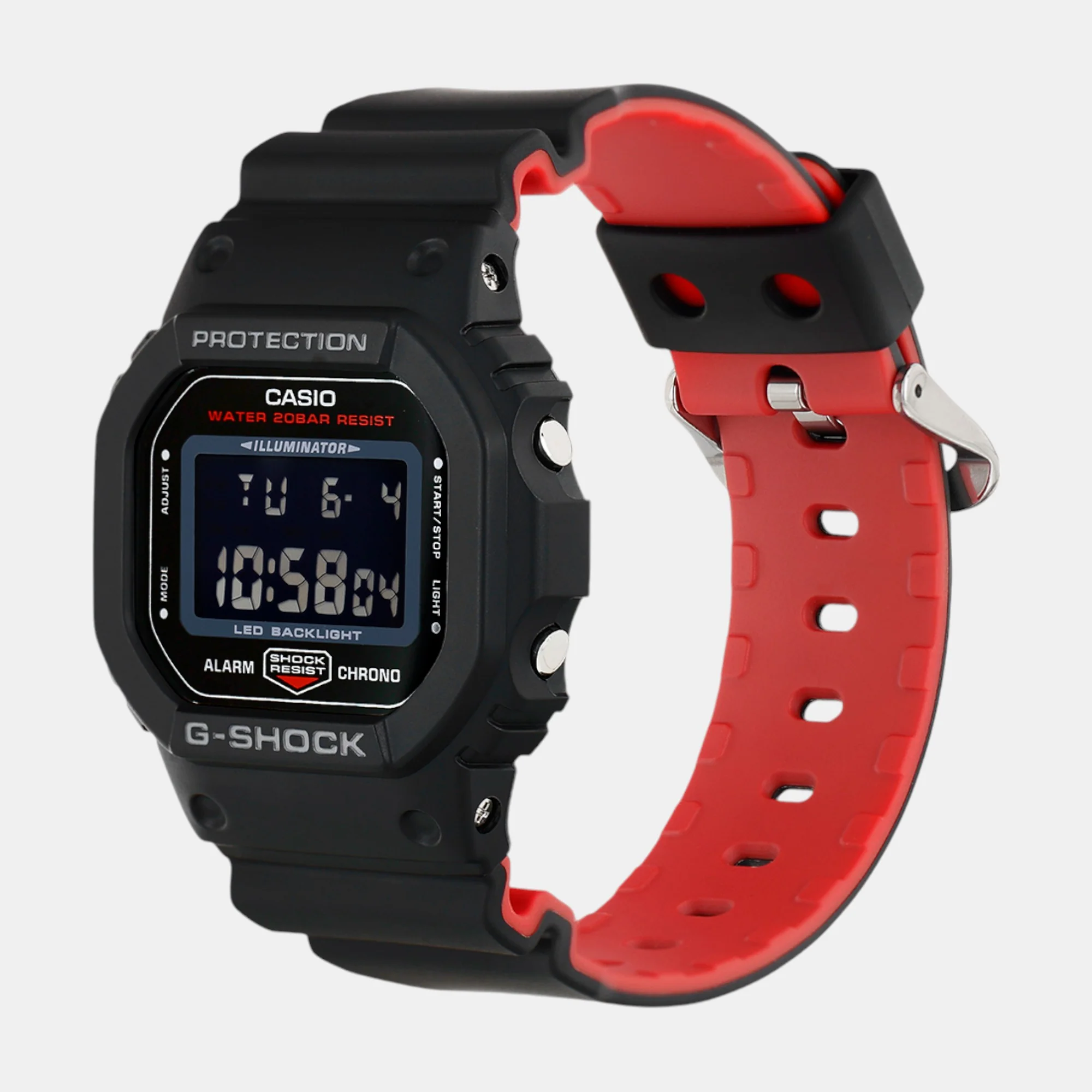G-Shock Men Quartz Black Dial Digital Resin Watch G1515 - Image 3