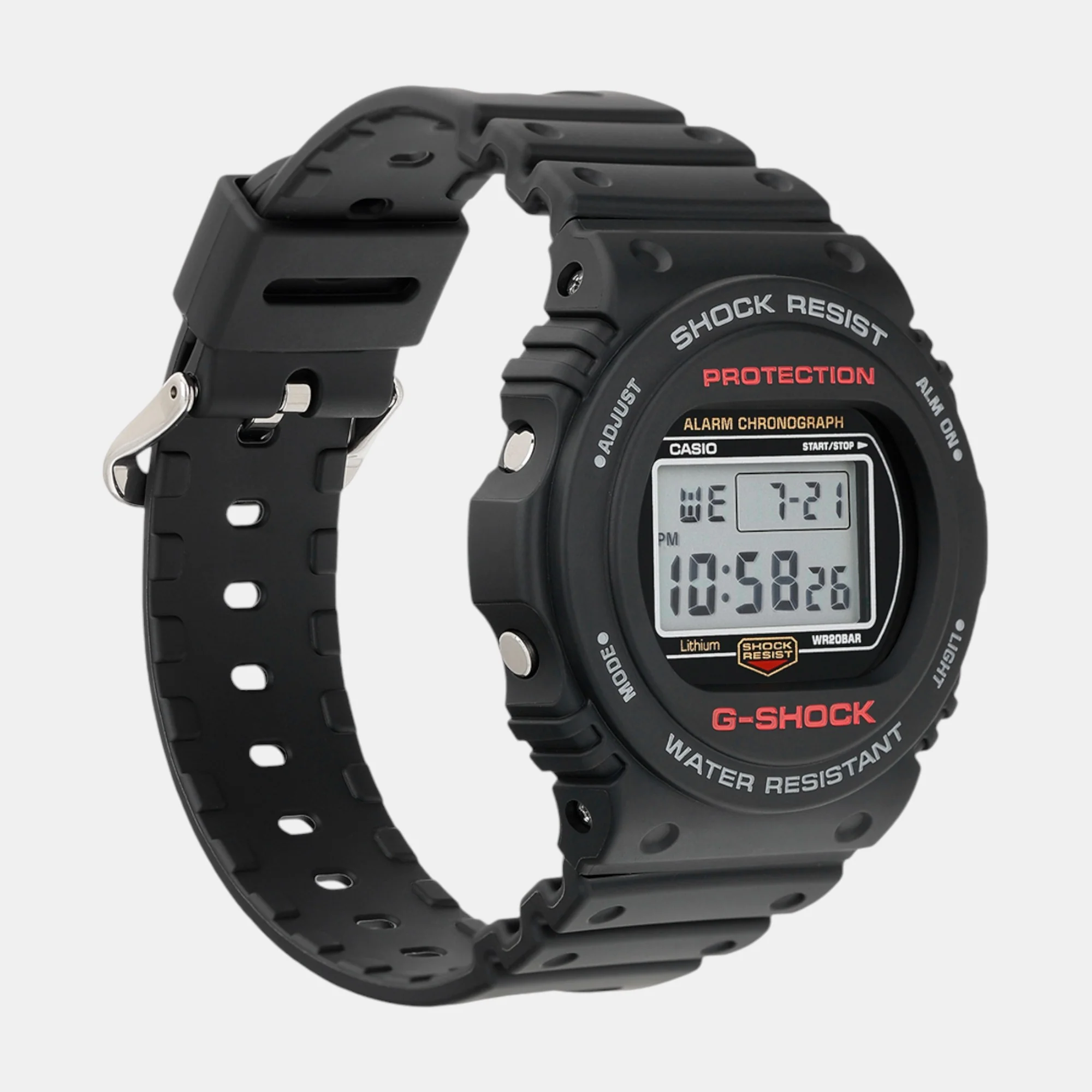 G-Shock Men Quartz Black Dial Digital Resin Watch G1517 - Image 3