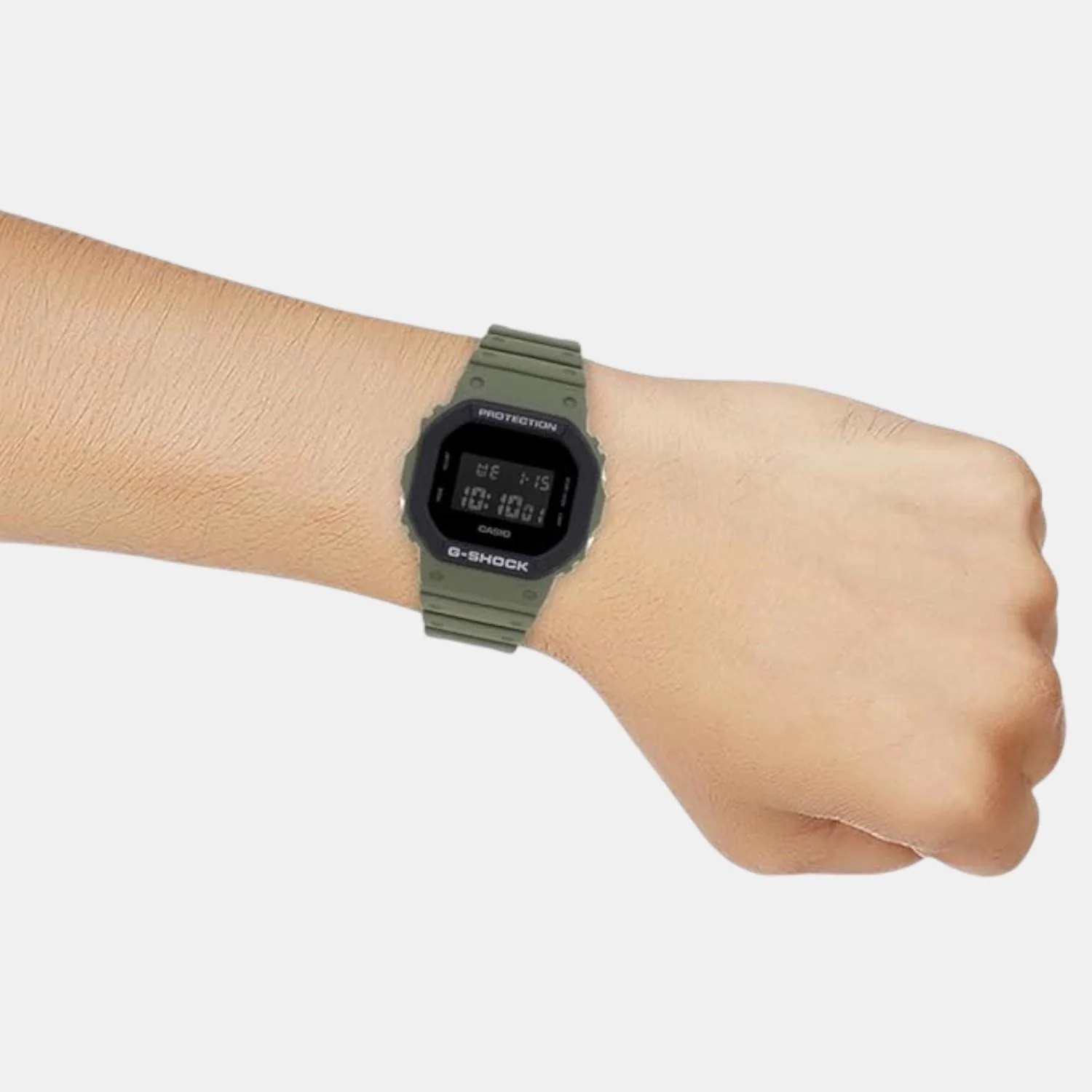 G-Shock Men Quartz Black Dial Digital Resin Watch G1646 - Image 5