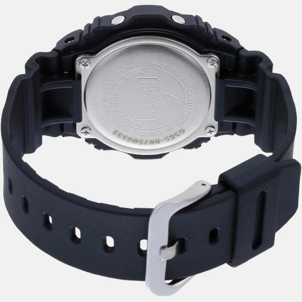 G-Shock Men Quartz Black Dial Digital Resin Watch G965 - Image 4