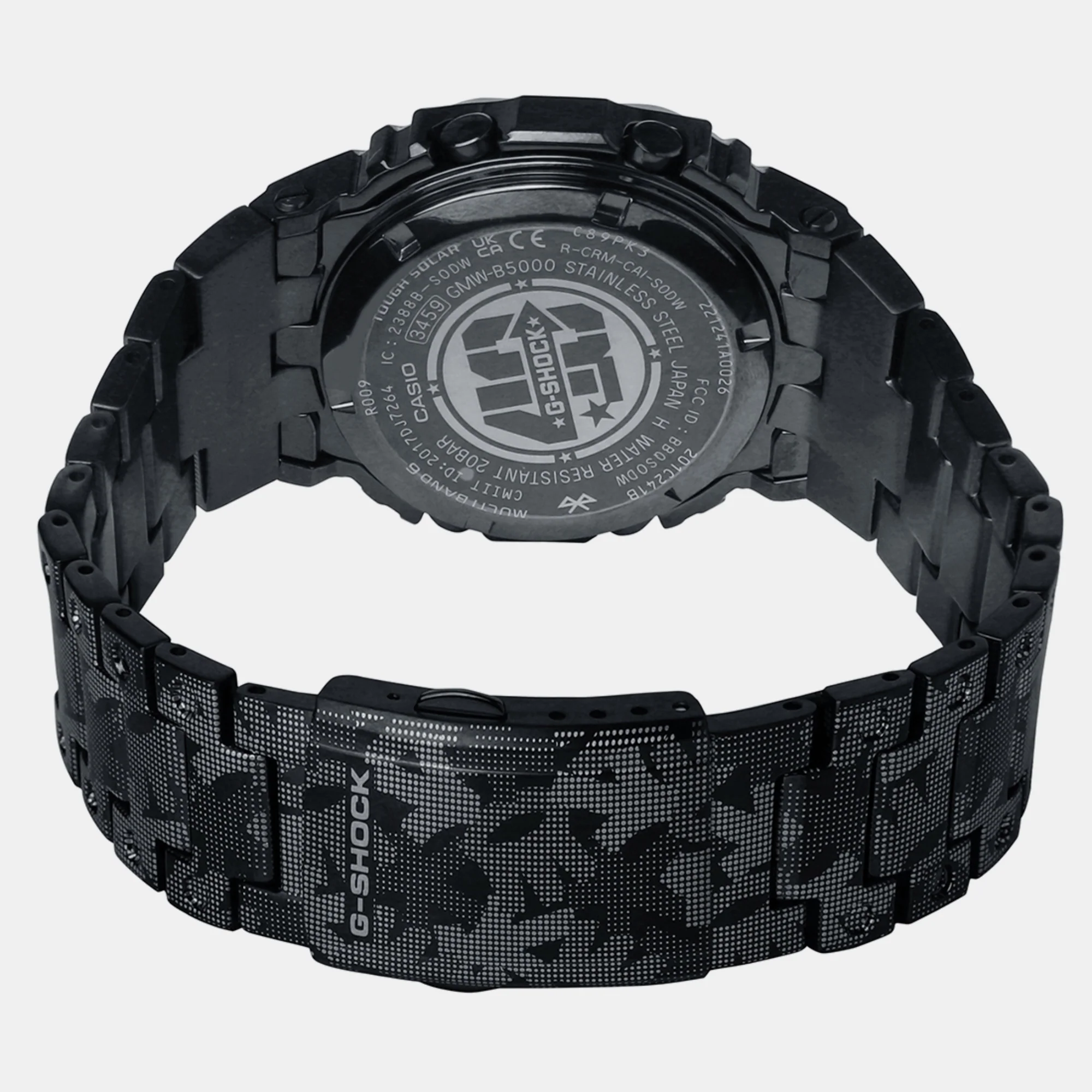 G-Shock Men Quartz Black Dial Digital Silicone Watch G1321 - Image 4