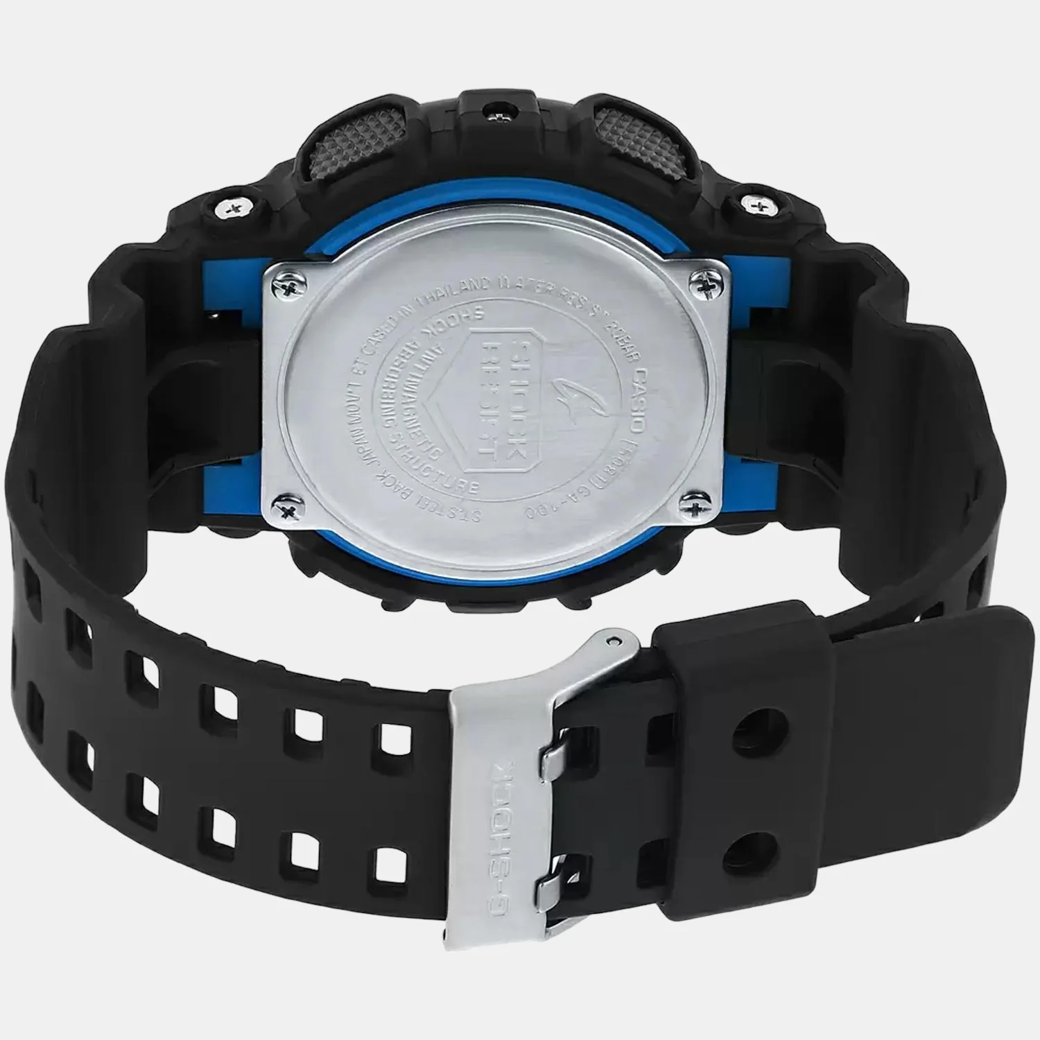 G-Shock Men Quartz Blue Dial Analog-Digital Resin Watch G271 - Image 5