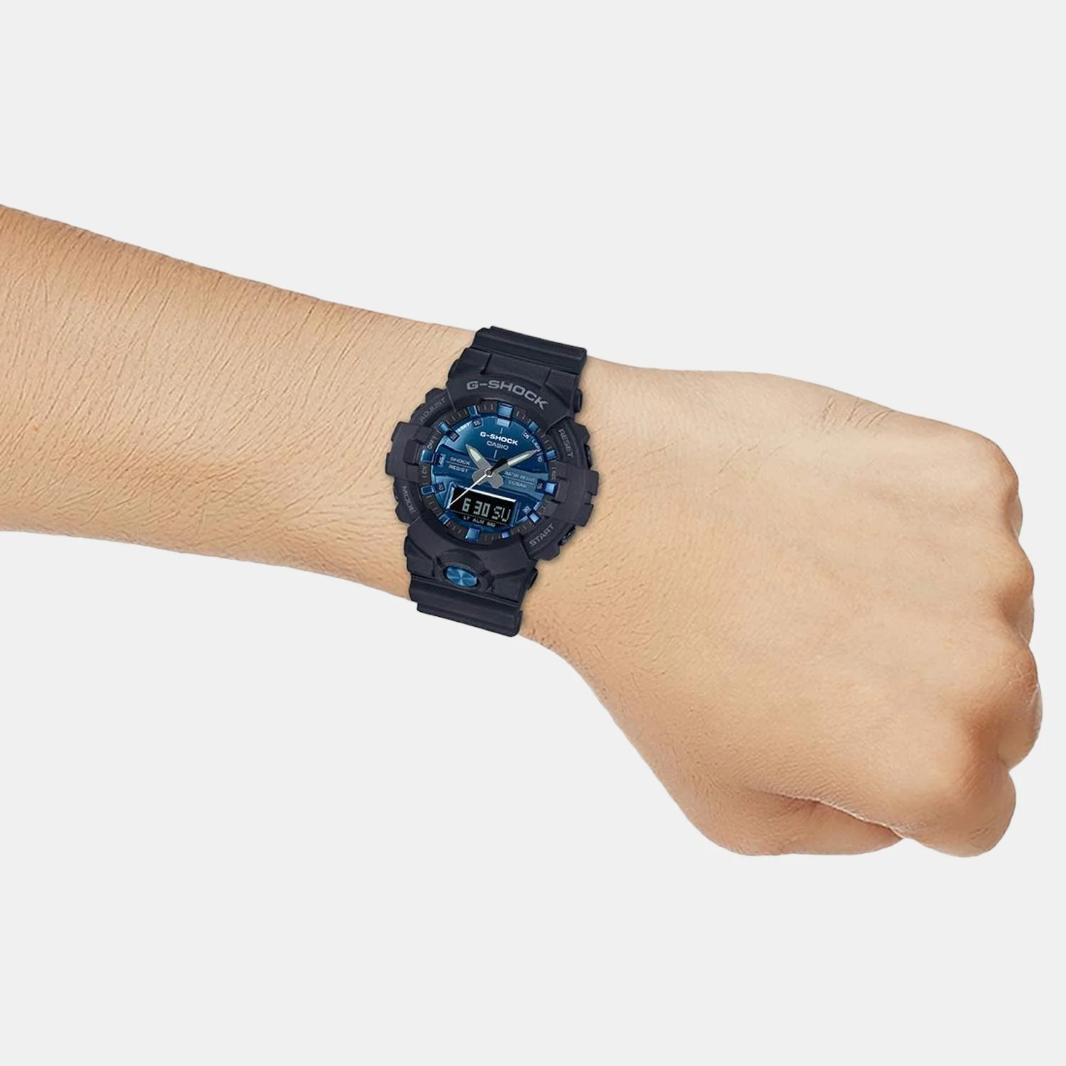 G-Shock Men Quartz Blue Dial Analog-Digital Resin Watch G874 - Image 4