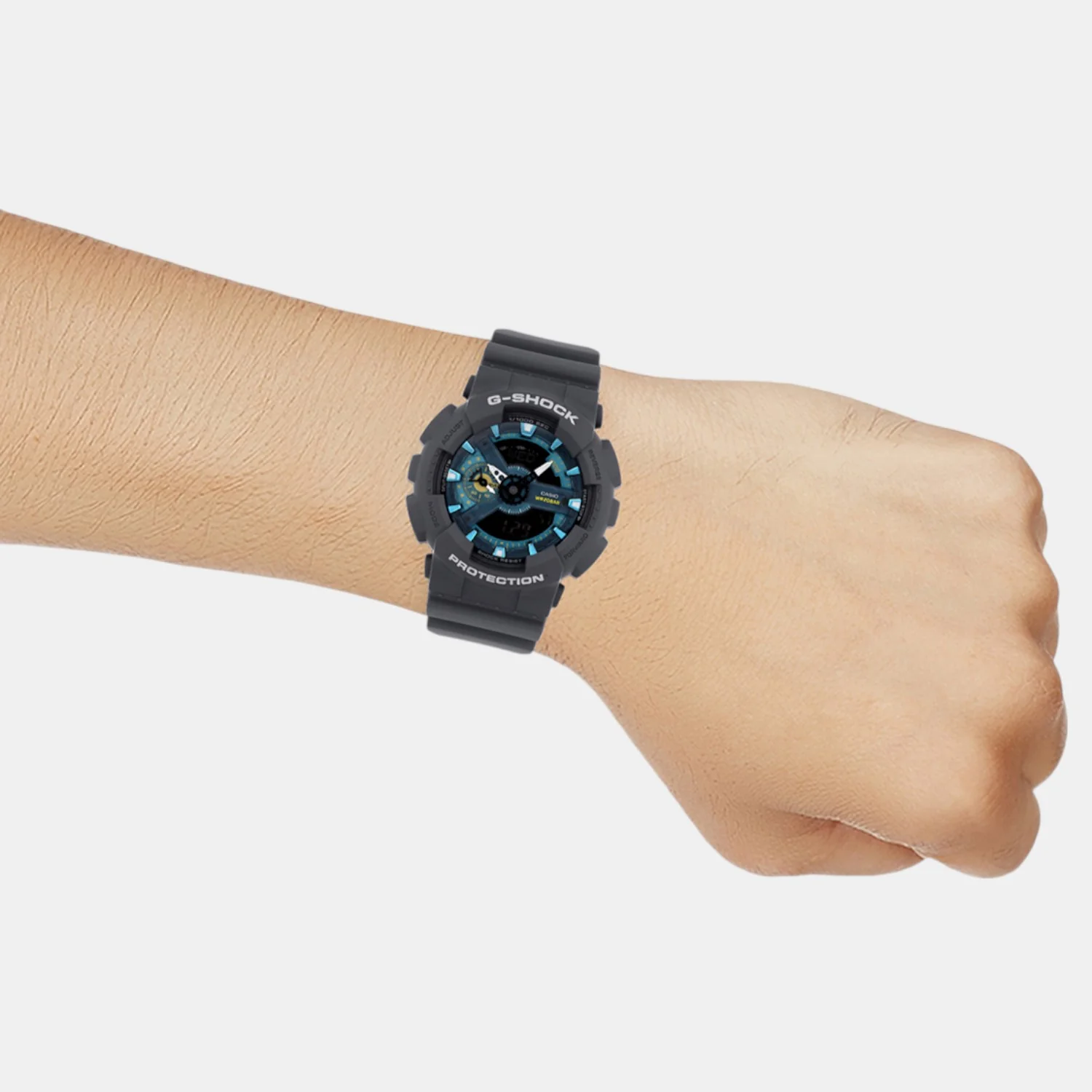 G-Shock Men Quartz Blue Dial Analog Resin Watch G1681 - Image 3