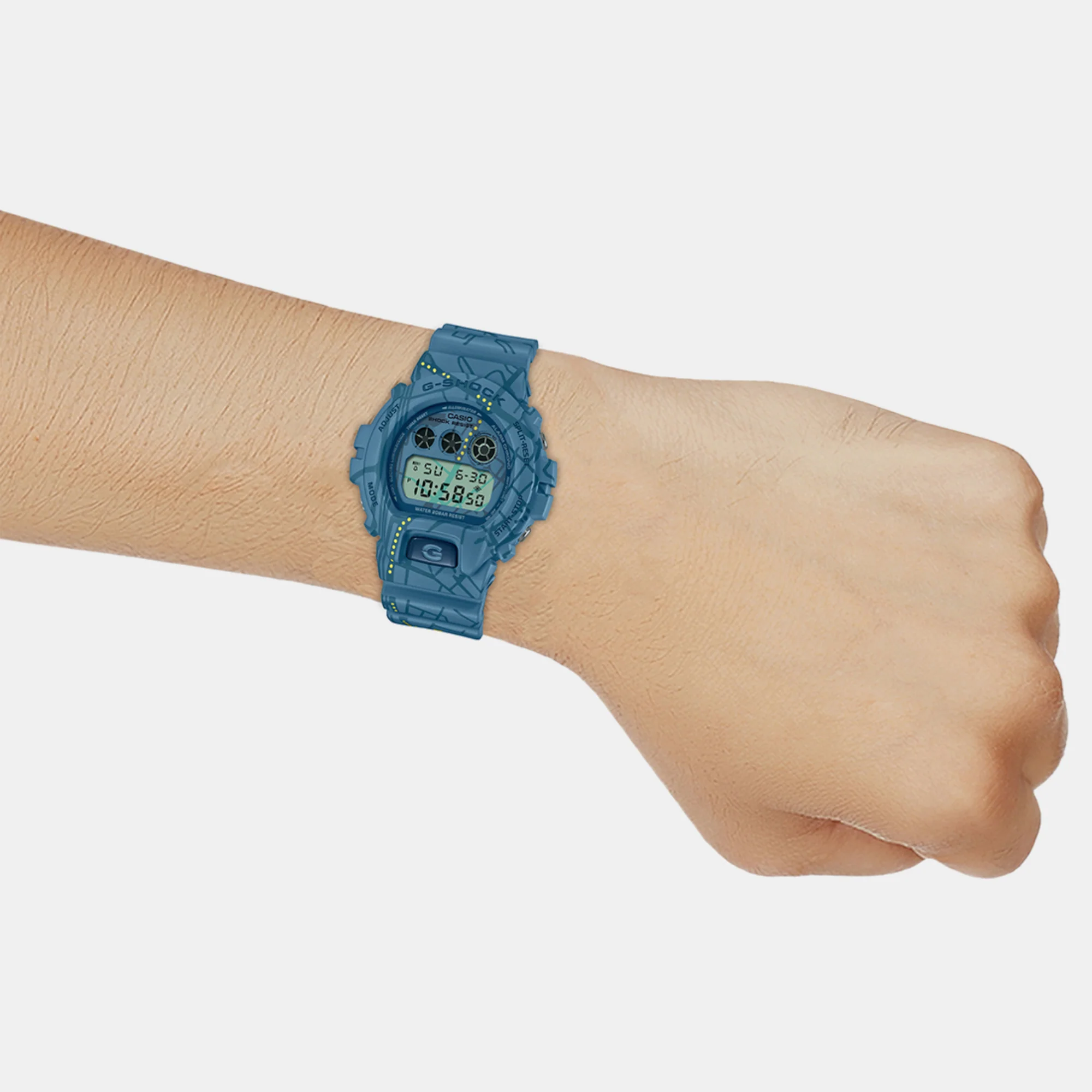 G-Shock Men Quartz Blue Dial Digital Resin Watch G1364 - Image 6