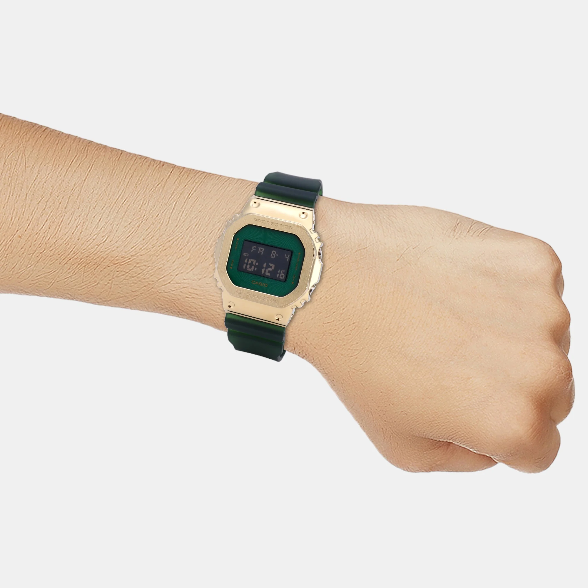 G-Shock Men Quartz Green Dial Digital Resin Watch G1437 - Image 8