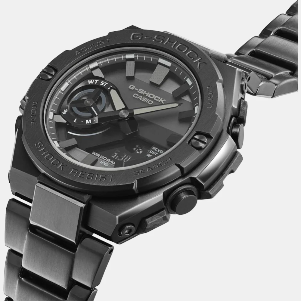 G-Shock Men Quartz Grey Dial Analog-Digital Resin Watch G1233 - Image 2