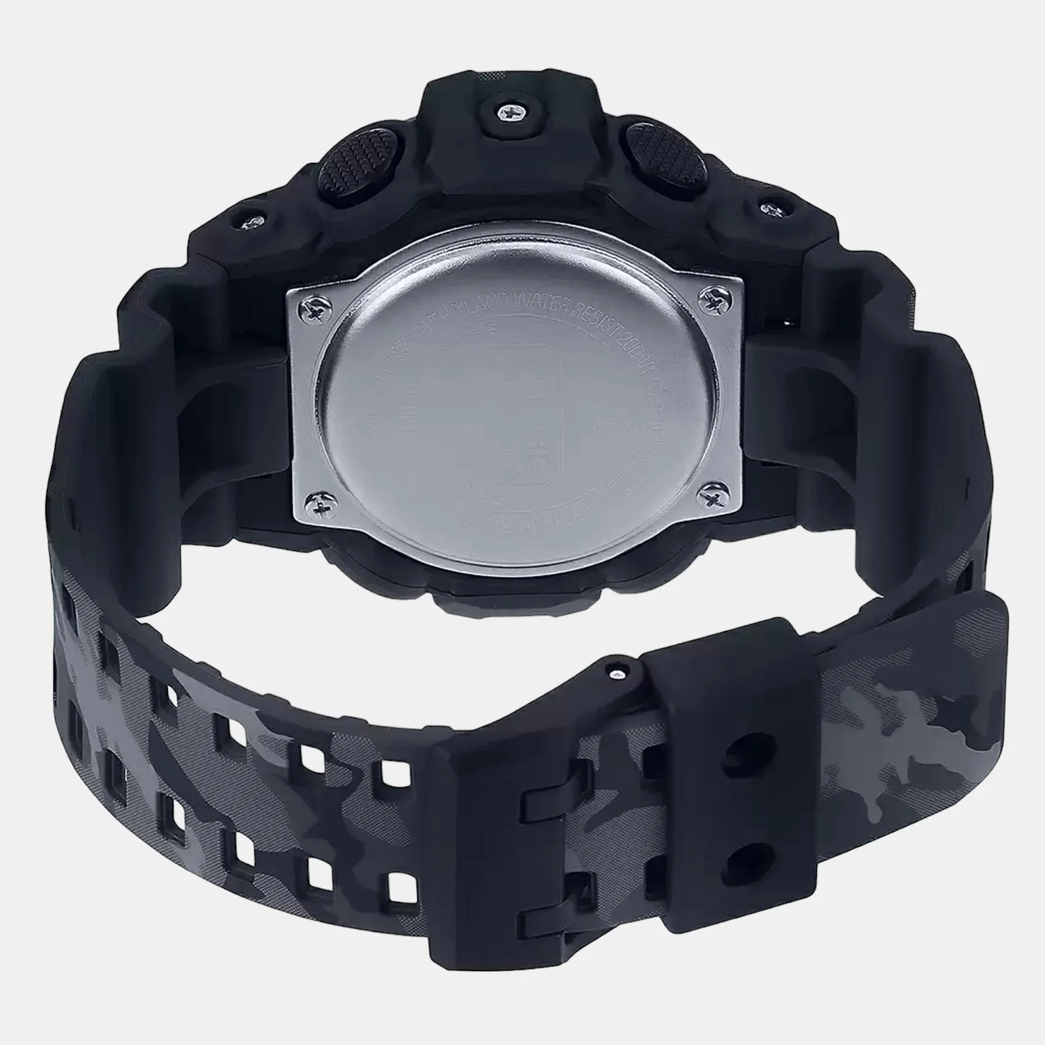 G-Shock Men Quartz Grey Dial Analog-Digital Resin Watch G825 - Image 5