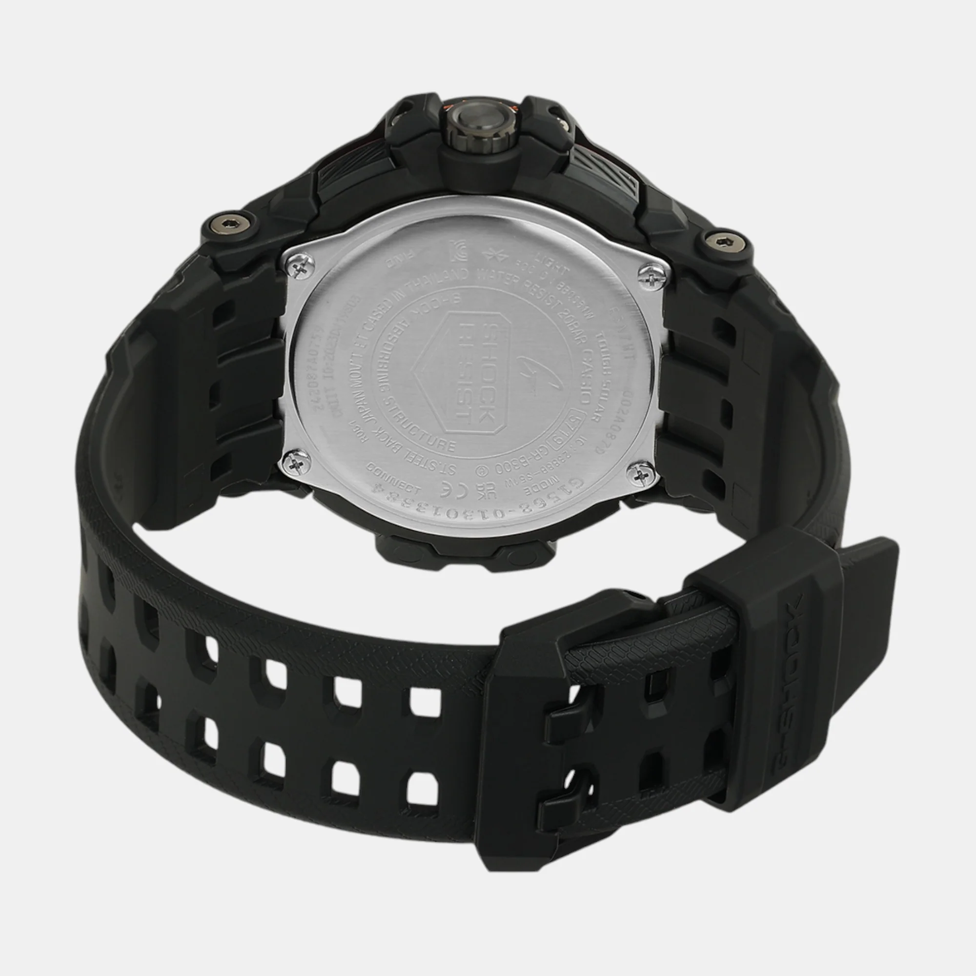 G-Shock Men Quartz Grey Dial Multi-Function Resin Watch G1568 - Image 7