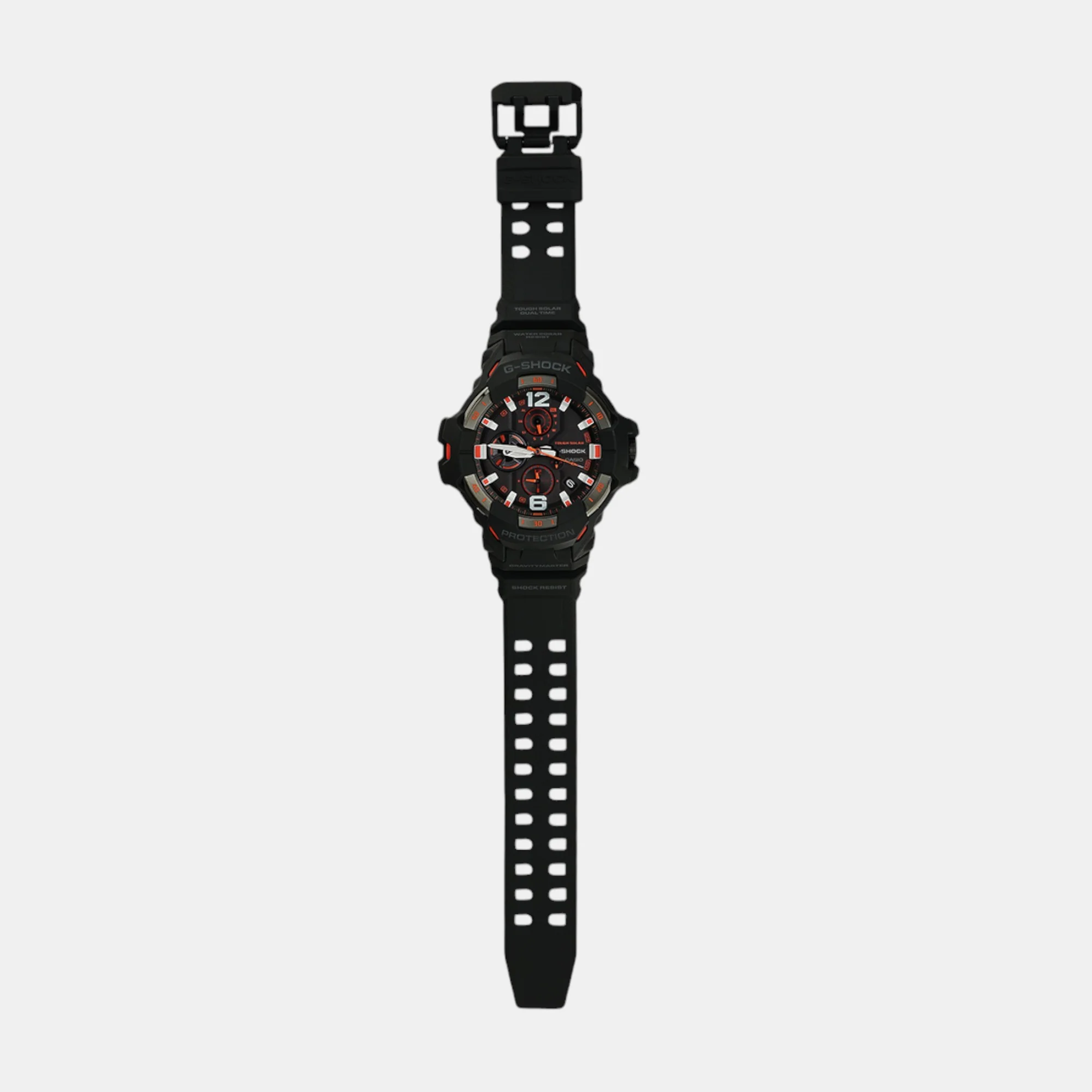 G-Shock Men Quartz Grey Dial Multi-Function Resin Watch G1568 - Image 8