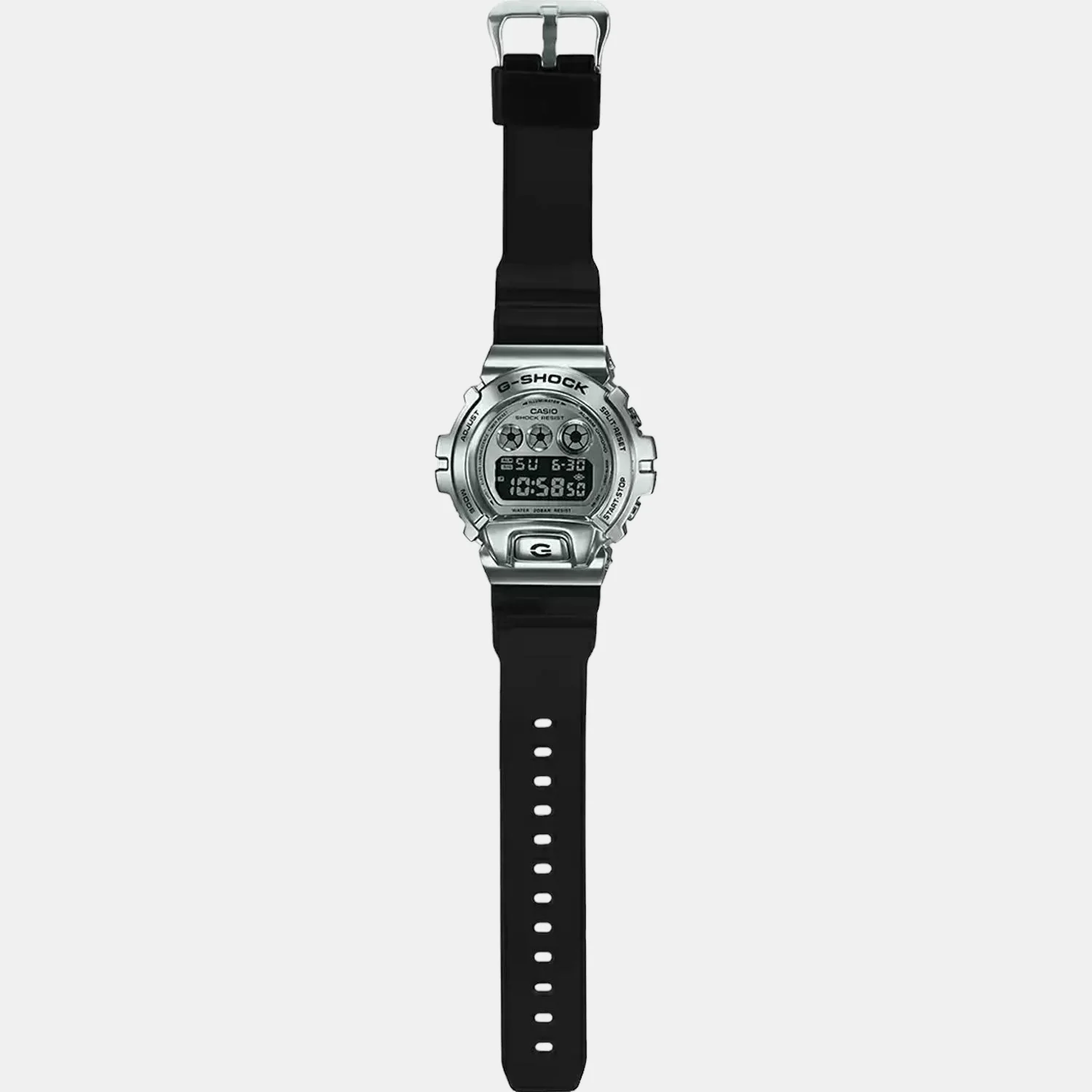 G-Shock Men Quartz Grey Dial Digital Resin Watch G1025 - Image 6