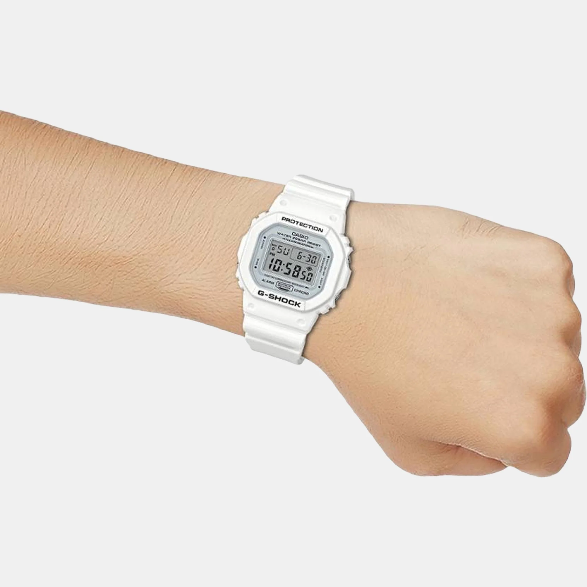 G-Shock Men Quartz Grey Dial Digital Resin Watch G844 - Image 4