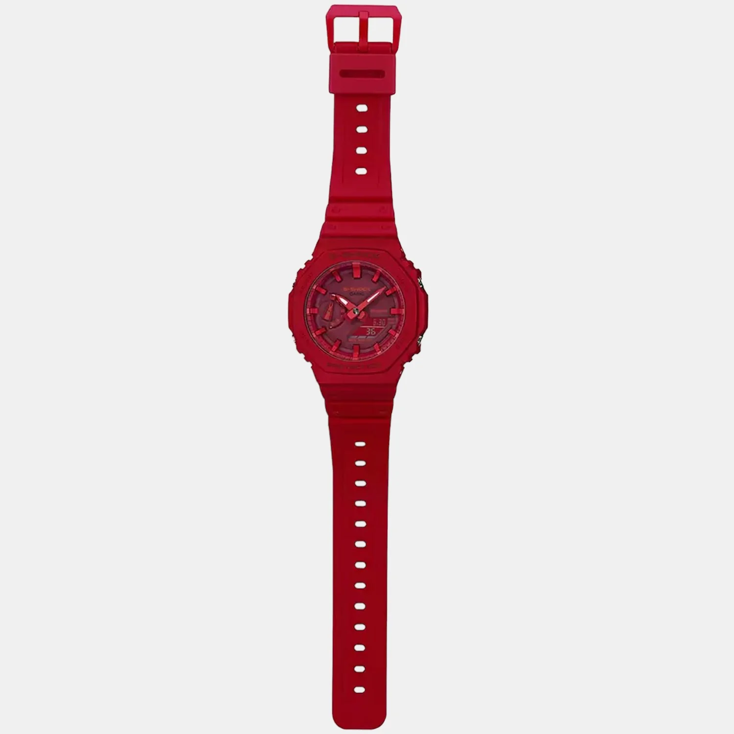 G-Shock Men Quartz Red Dial Analog-Digital Resin Watch G988 - Image 6