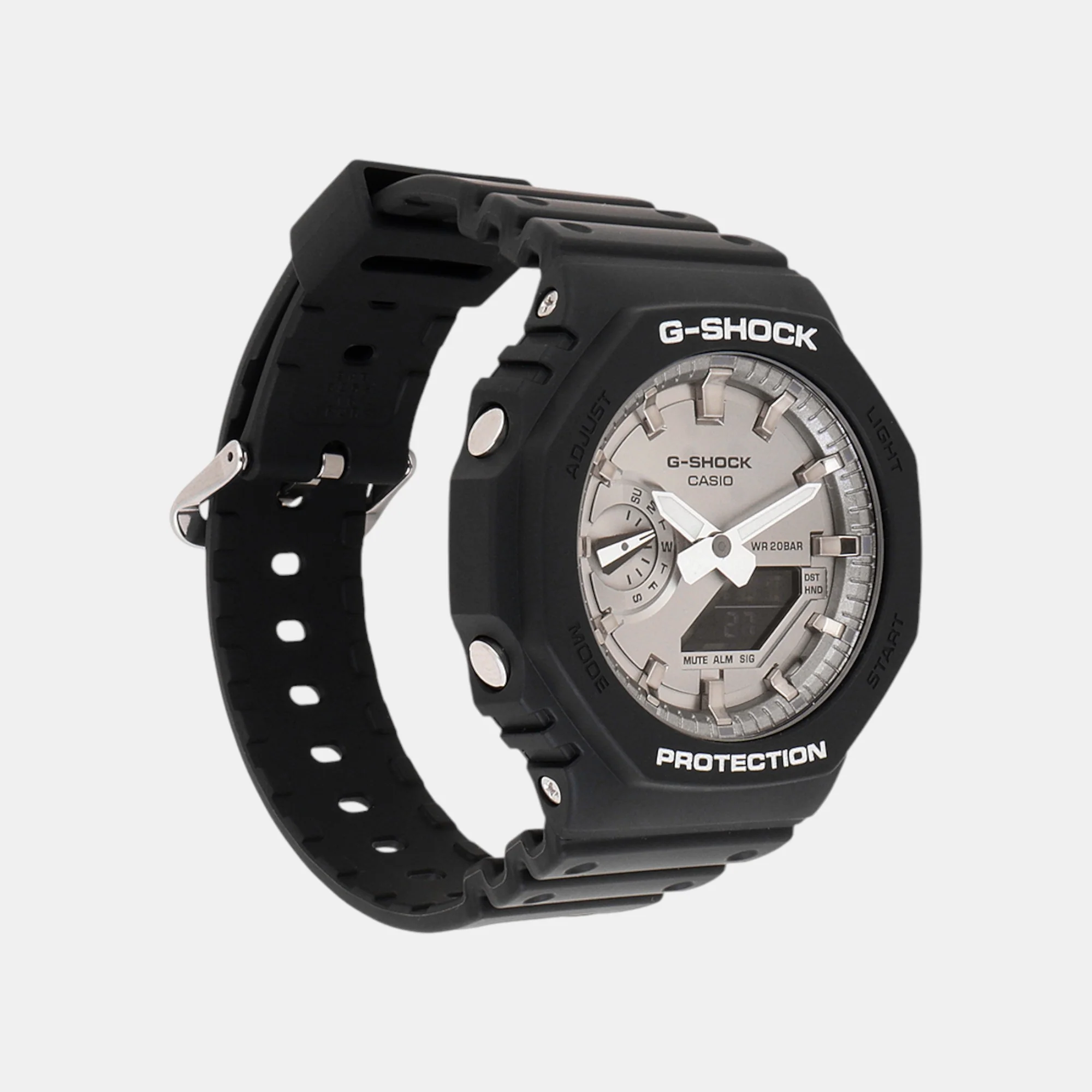 G-Shock Men Quartz Silver Dial Analog-Digital Resin Watch G1454 - Image 3