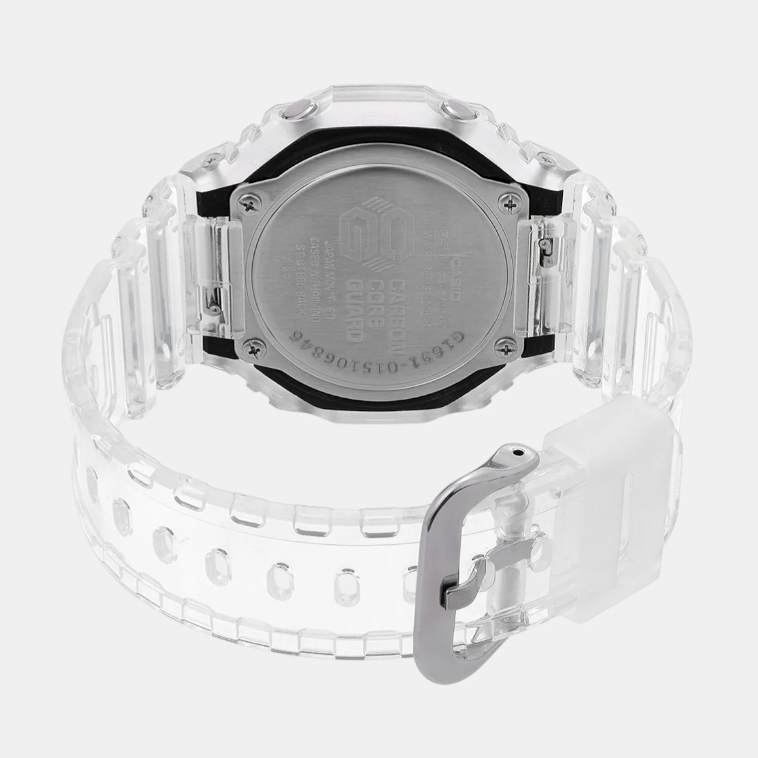 G-Shock Men Quartz Silver Dial Analog Resin Watch G1691 - Image 7